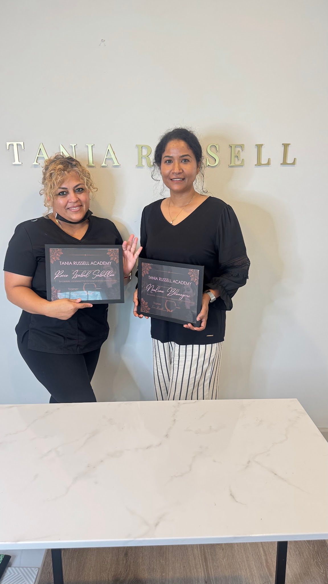 Permanent makeup work by Tania Russell Permanent Makeup Academy in Roswell, GA