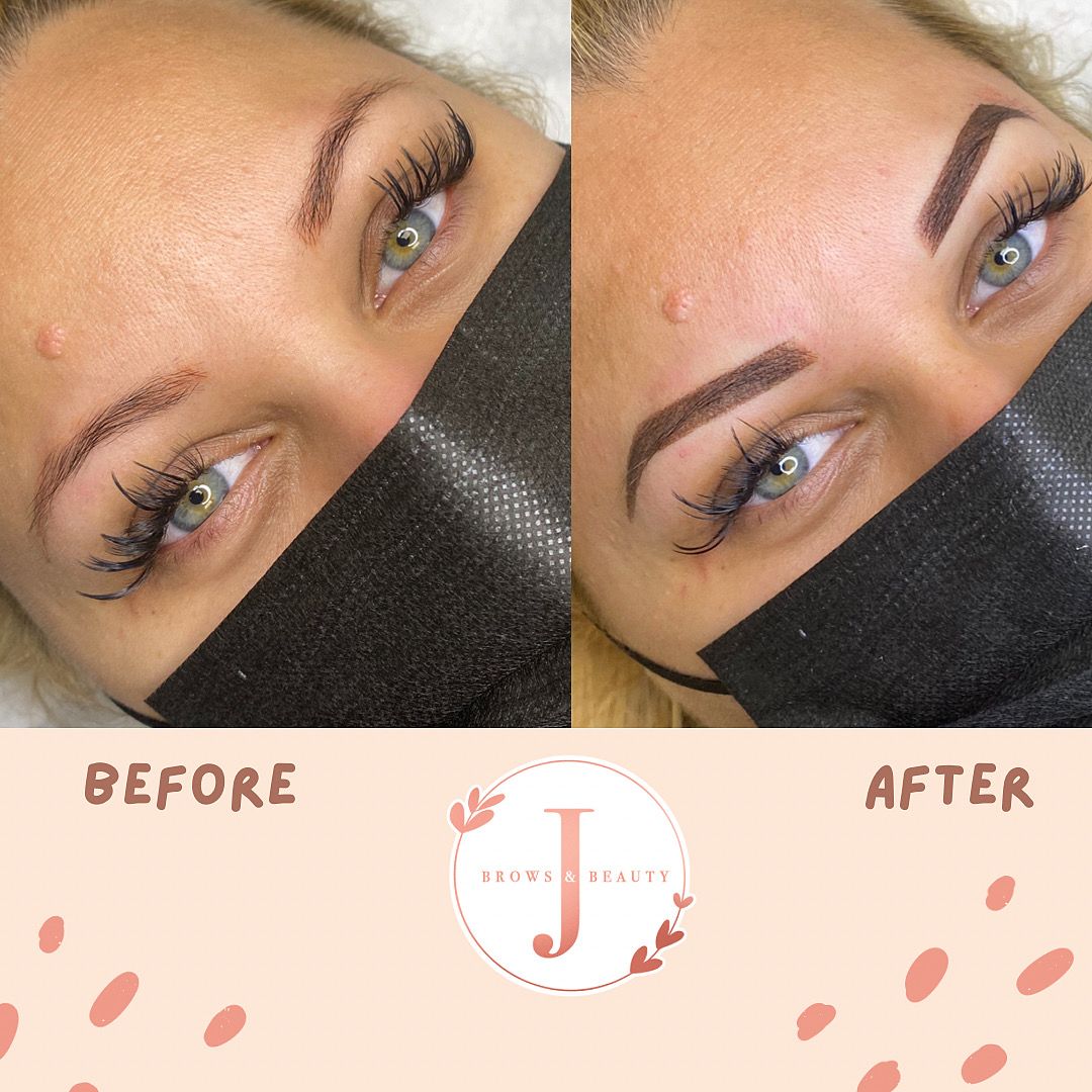 Eyebrow Tattoo result by Beauty Room by:JBrows in Marietta, GA