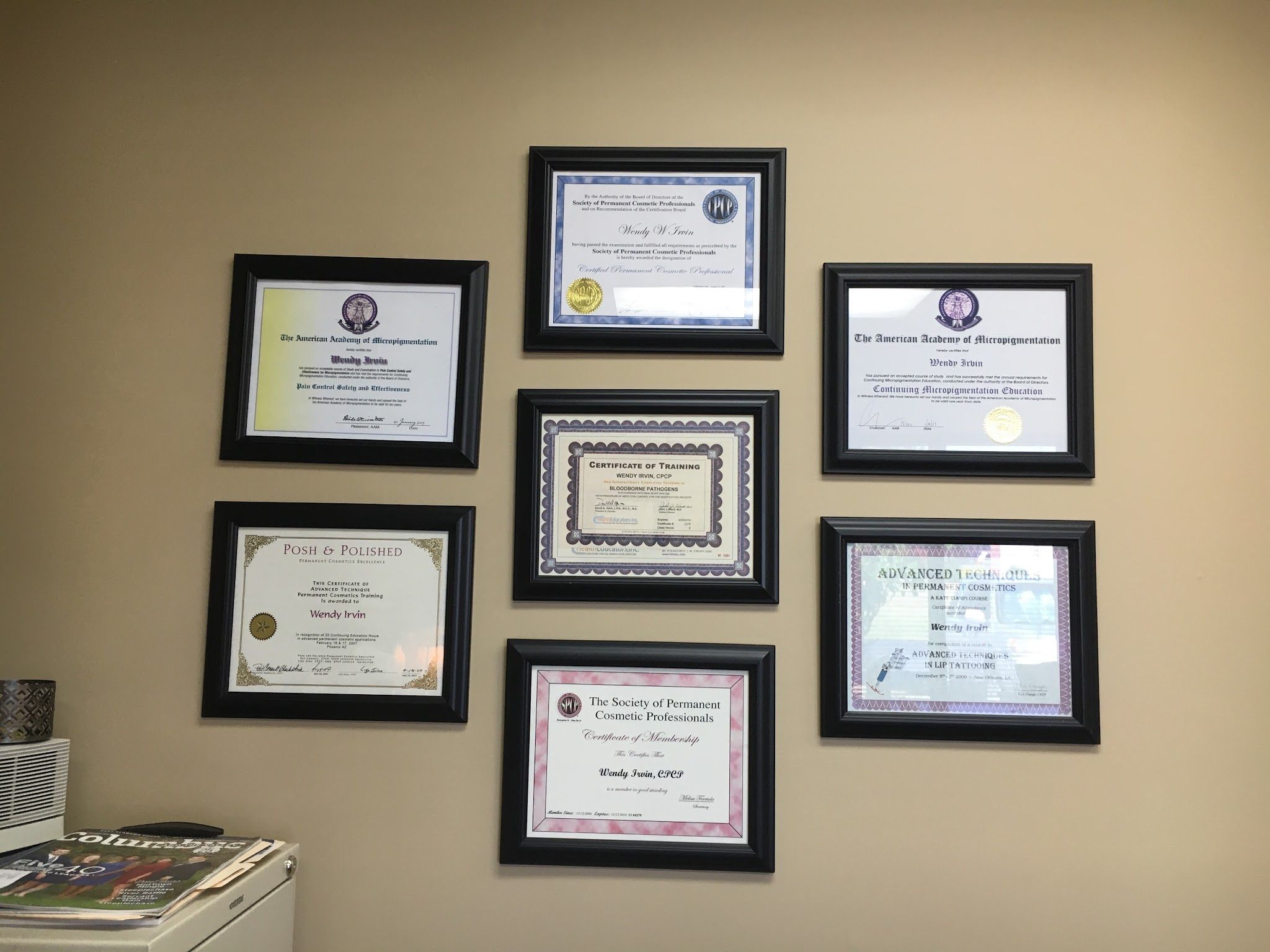 Permanent makeup work by Permanent Cosmetics by Wendy in Columbus, GA