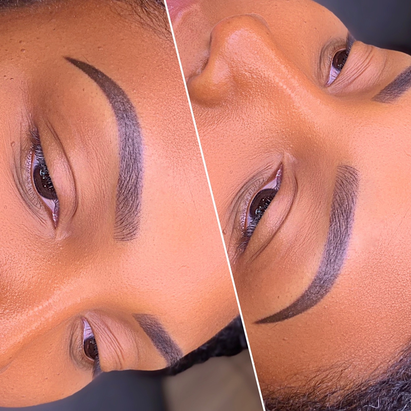 Eyebrow Tattoo result by XO Beauty & Brows in Atlanta, GA