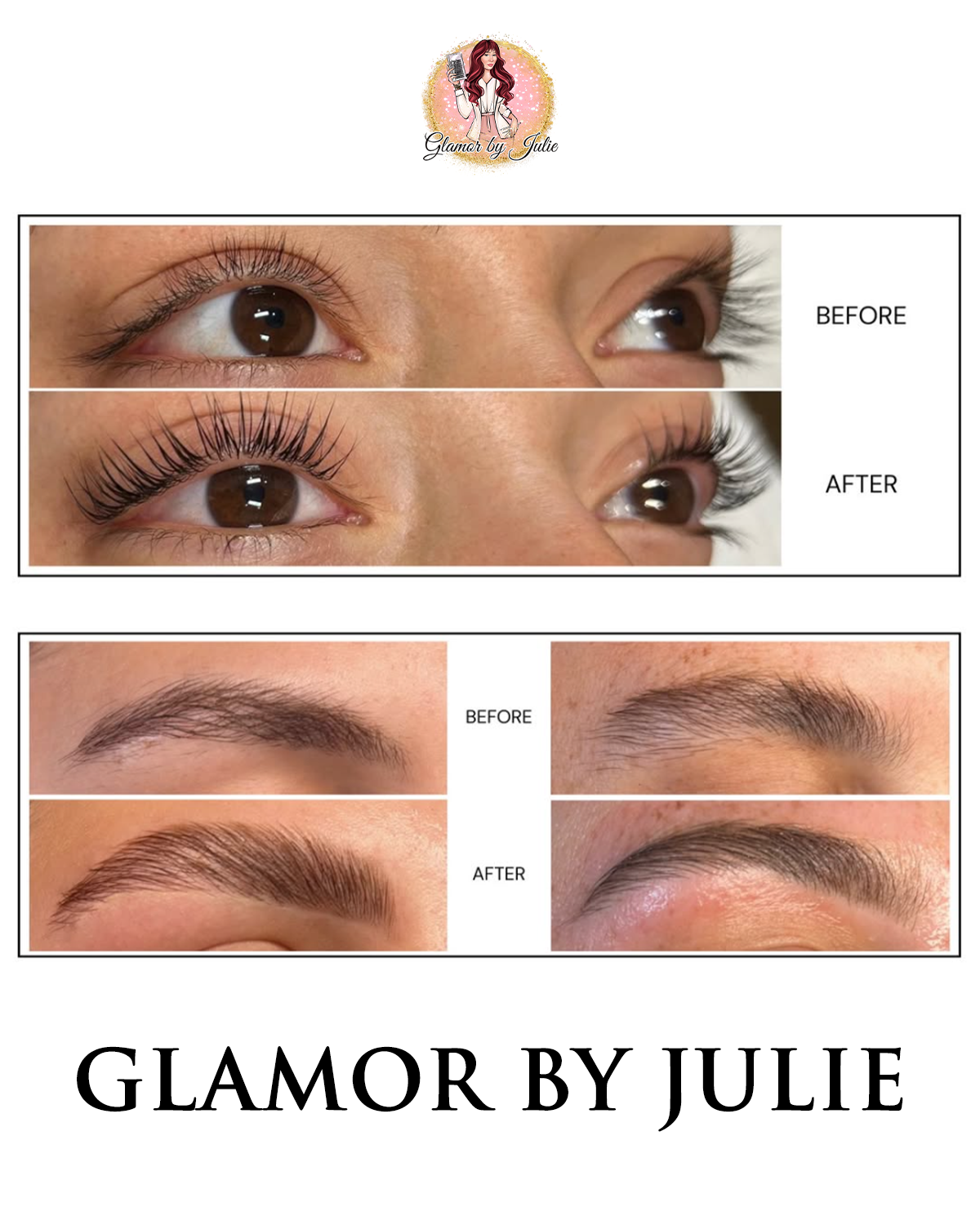 Permanent makeup work by Glamor By Julie in Johns Creek, GA