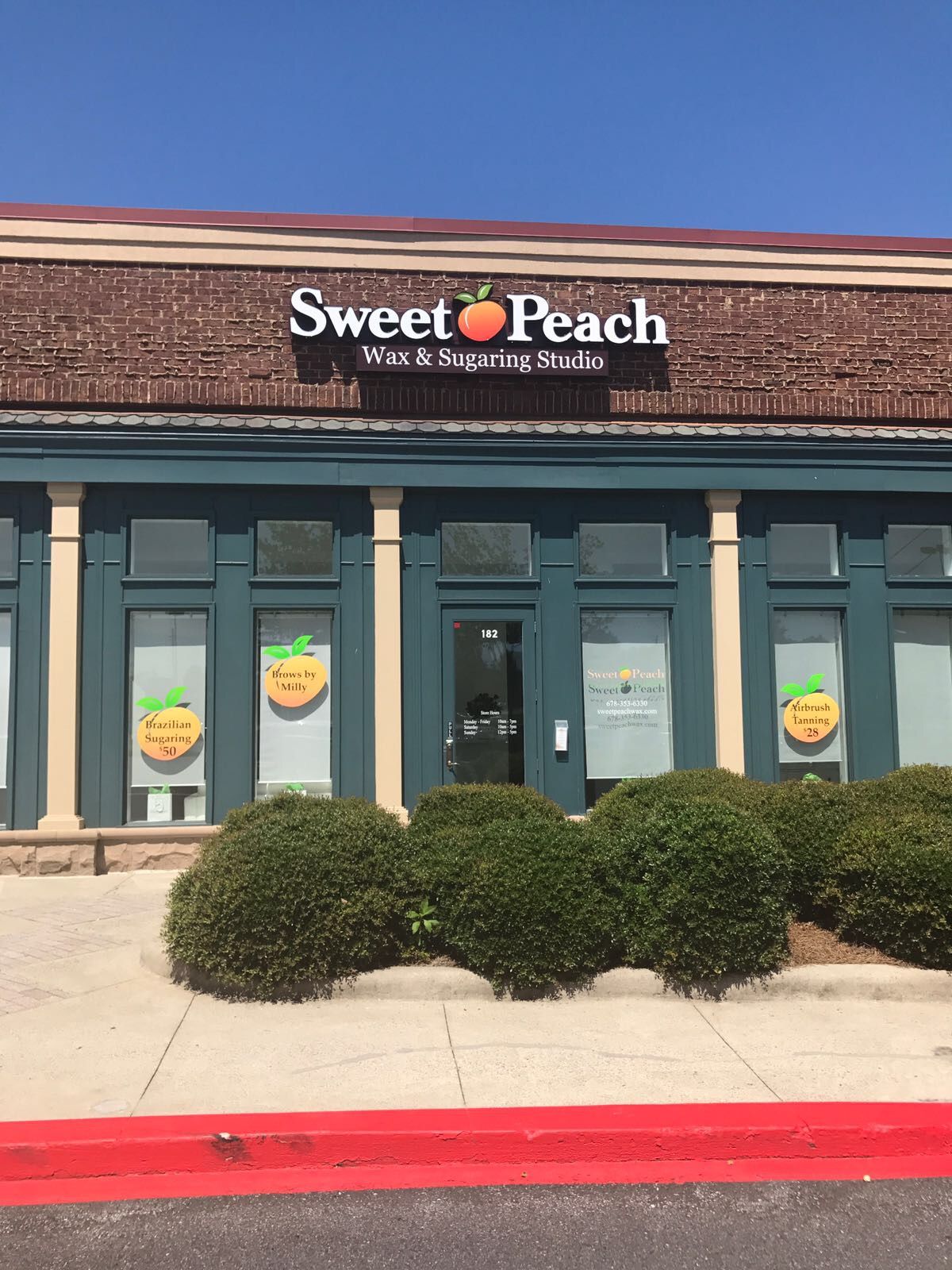 Sweet Peach Wax & Sugaring Studio — permanent makeup work