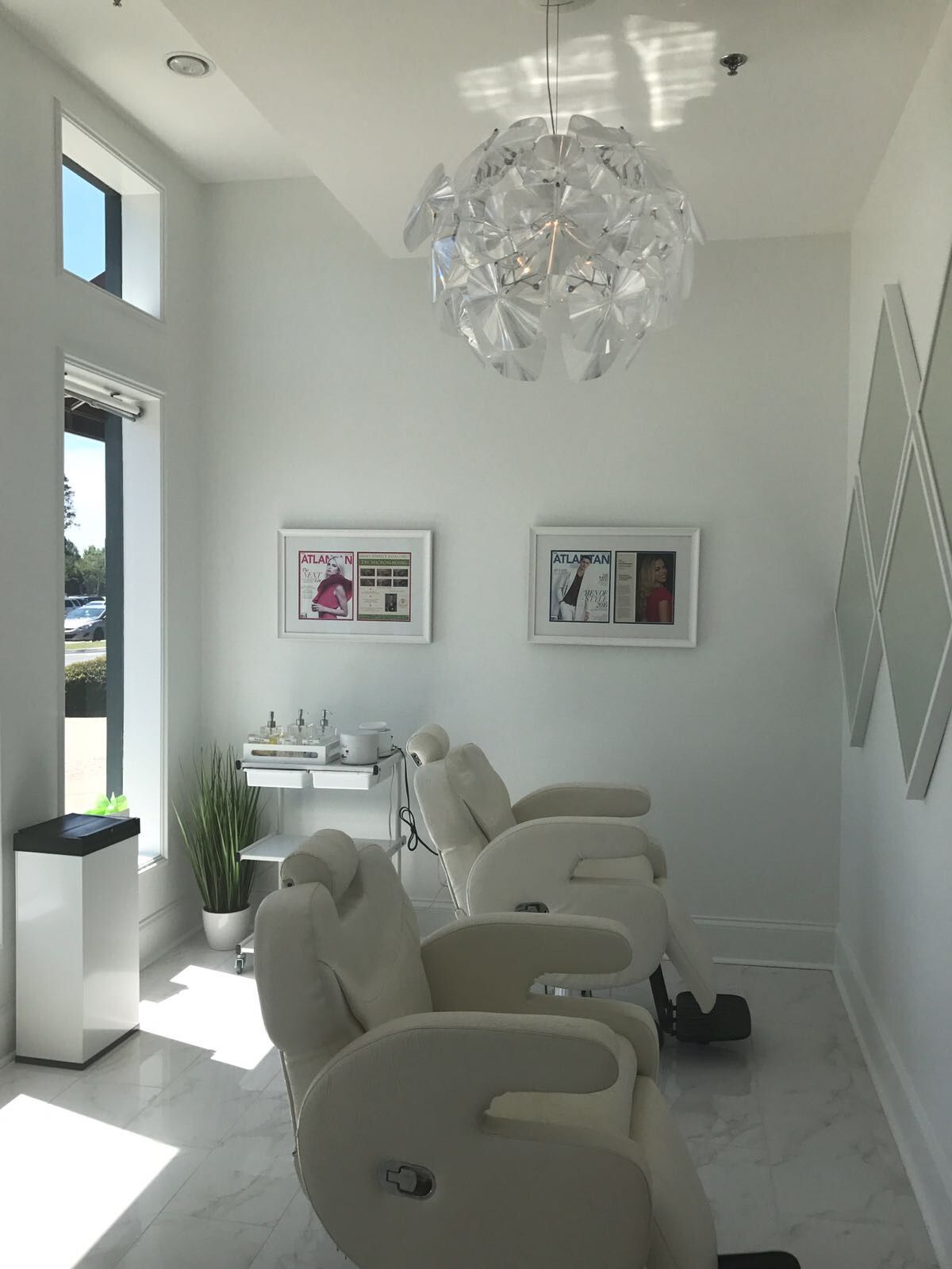 Permanent makeup work by Sweet Peach Wax & Sugaring Studio in Johns Creek, GA