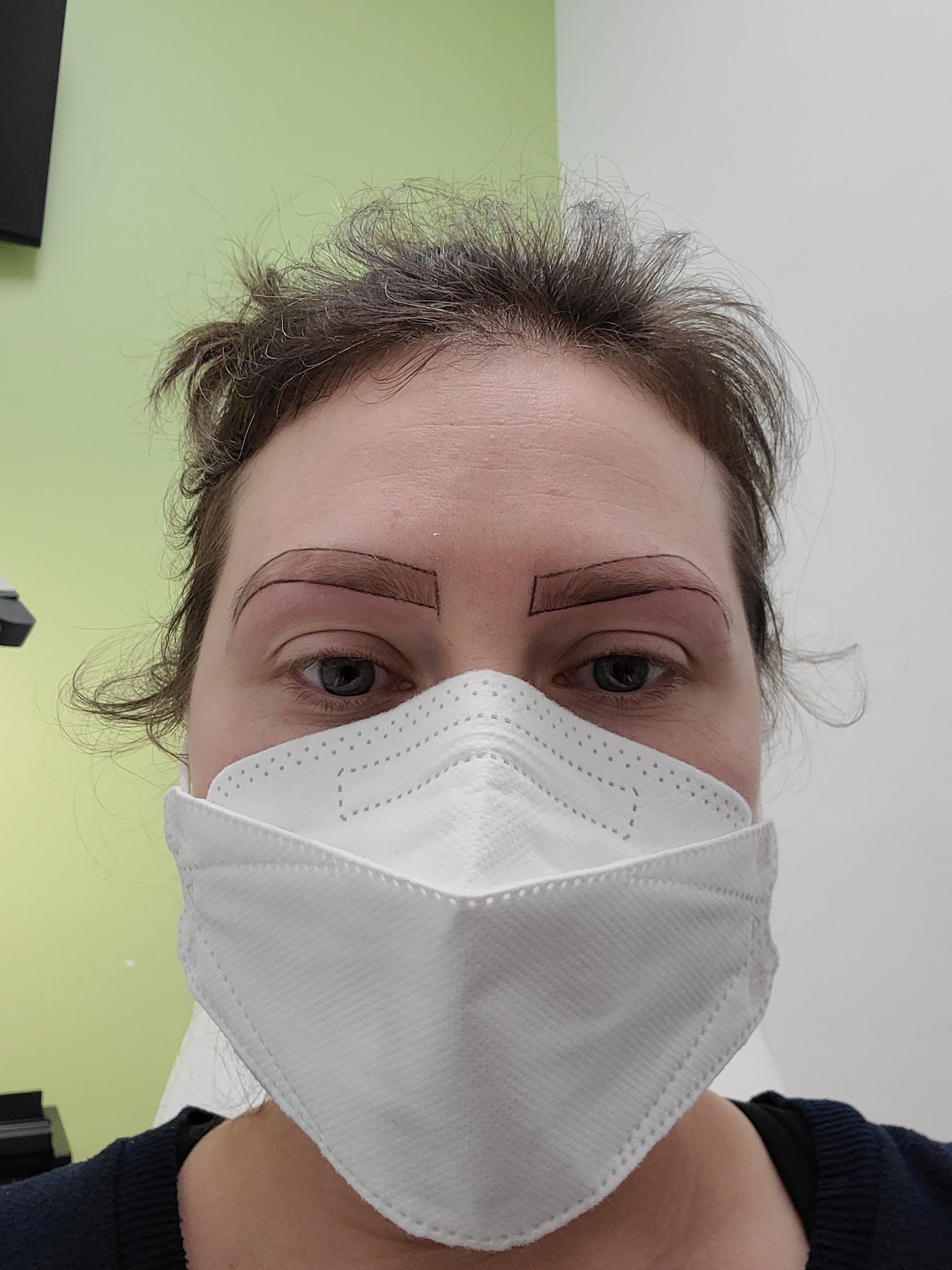 Permanent makeup work by Sweet Peach Wax & Sugaring Studio in Johns Creek, GA