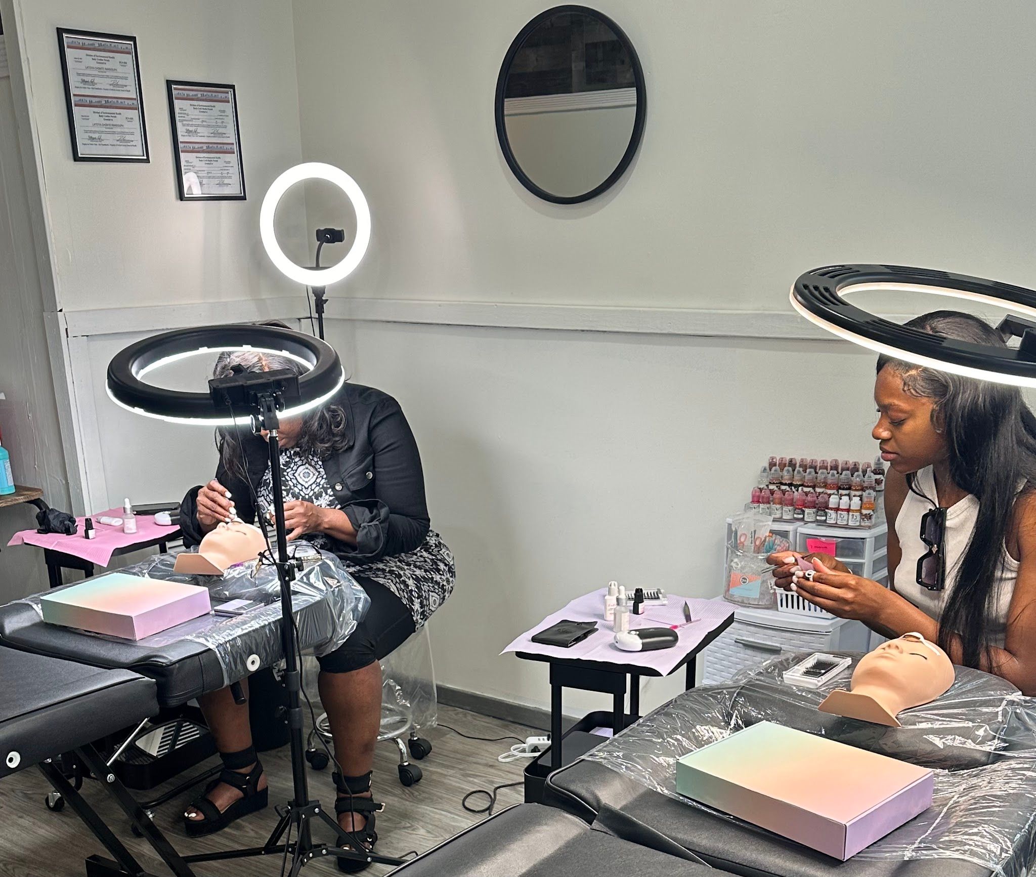Permanent makeup work by Beyond Unique Brows & Lashes in Kennesaw, GA