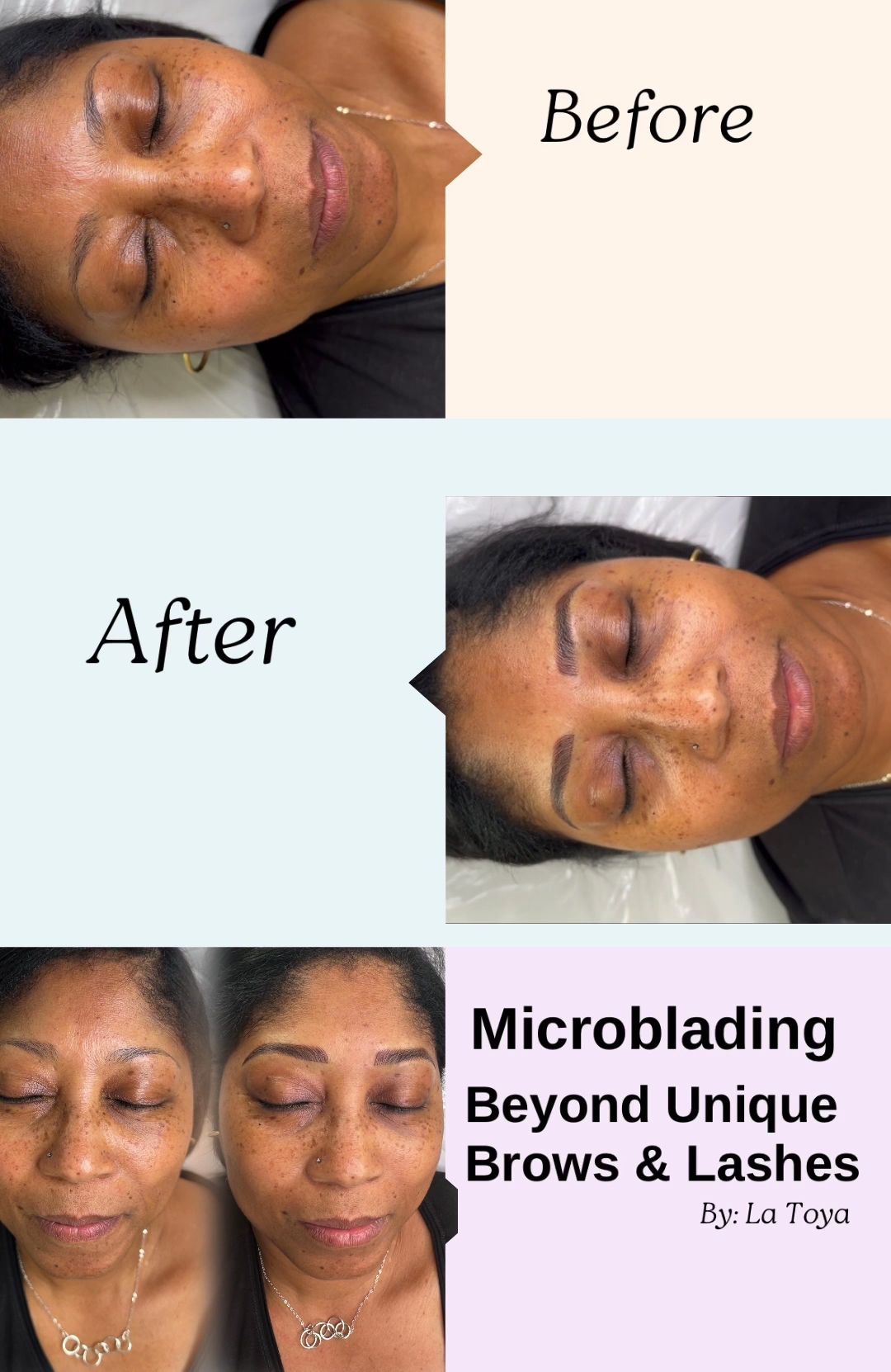Eyebrow Tattoo result by Beyond Unique Brows & Lashes in Kennesaw, GA