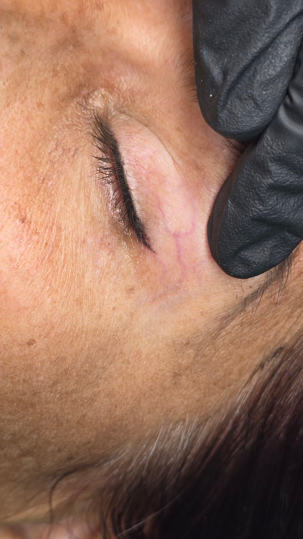 Eyeliner Tattoo result by TrinityRose Ink Boutique in Milledgeville, GA