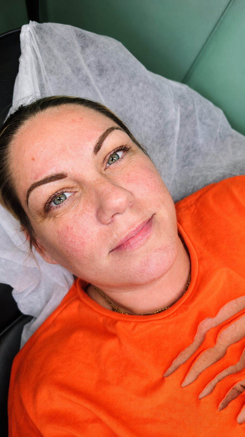 Eyebrow Tattoo result by TrinityRose Ink Boutique in Milledgeville, GA