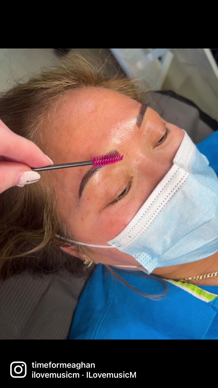 Eyebrow Tattoo result by Harlowe Beauty Studio in Fernandina Beach, FL