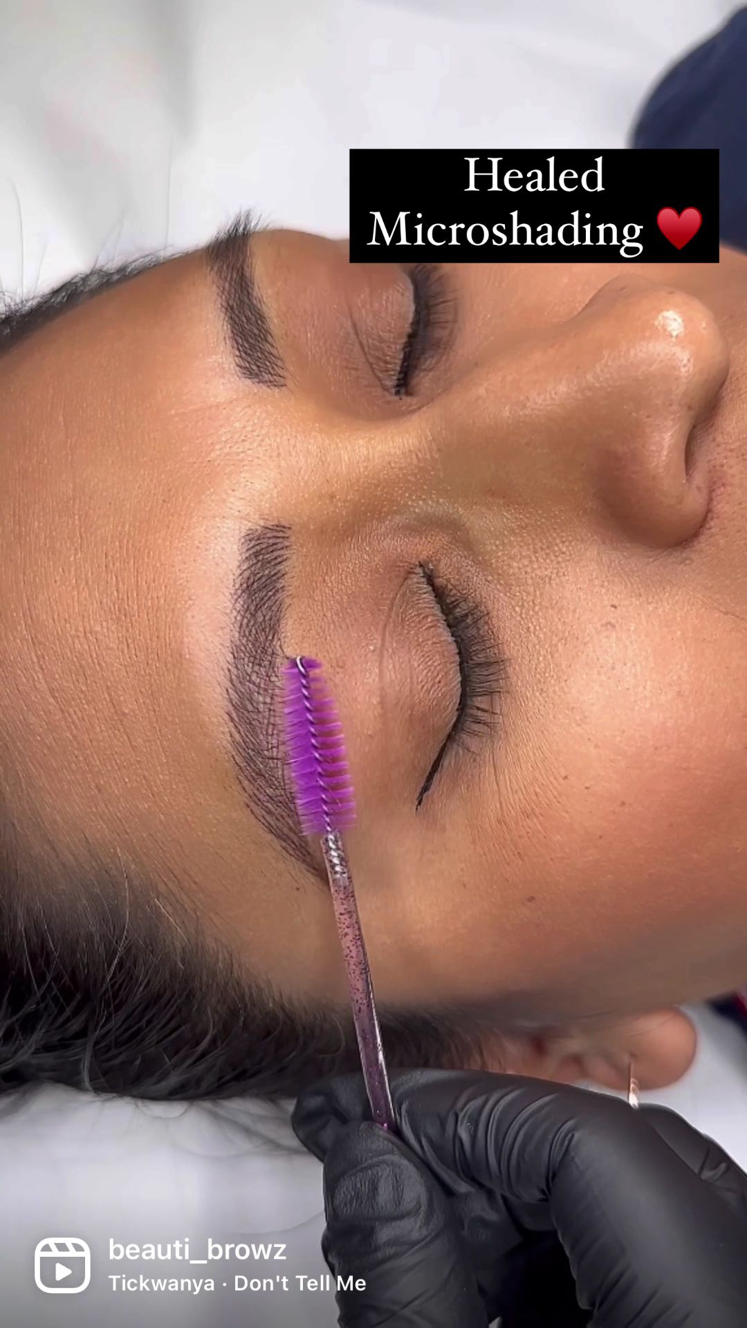 Eyebrow Tattoo result by Browvana Studio LLC in Johns Creek, GA