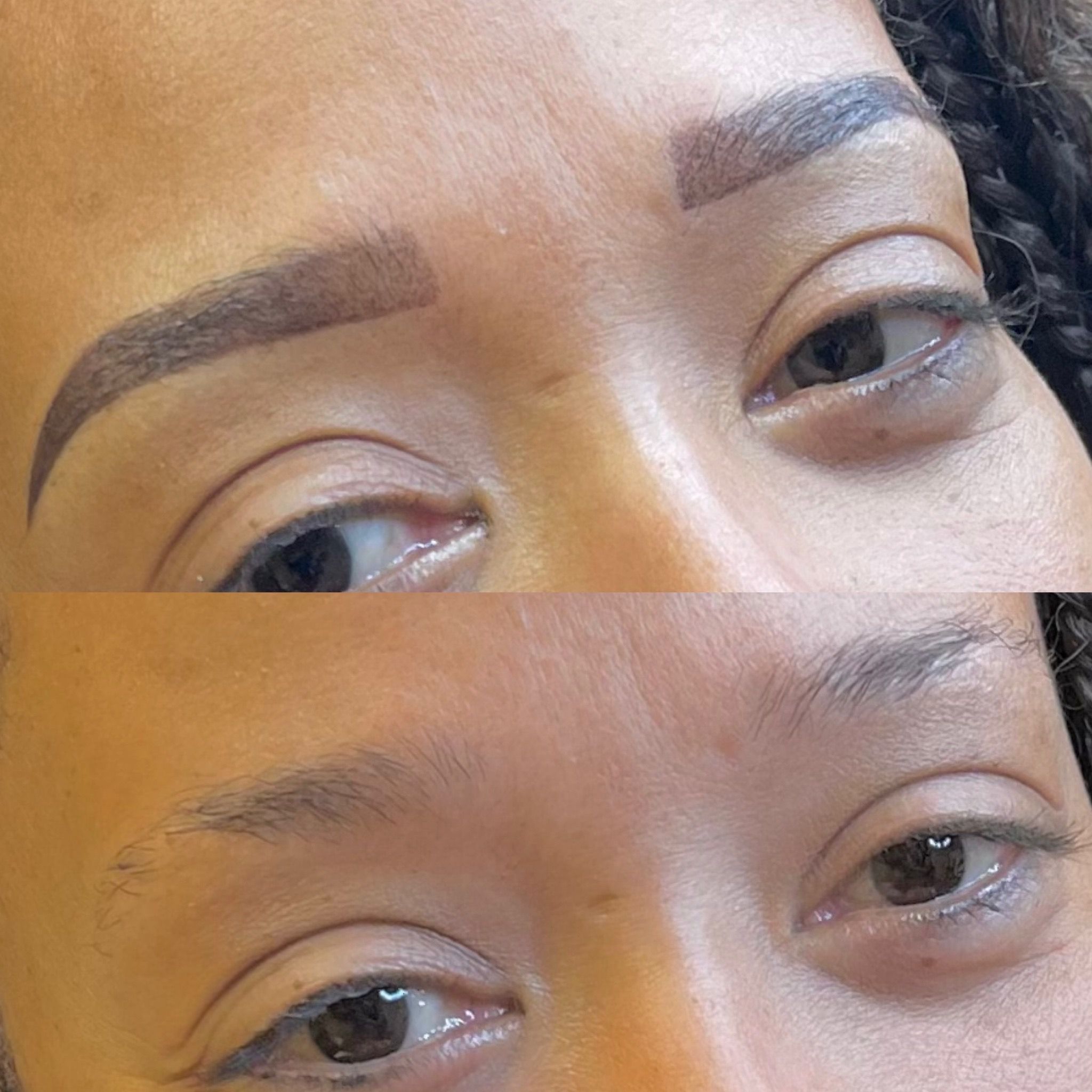 Eyebrow Tattoo result by A Plus Pigmentation Clinic in Roswell, GA