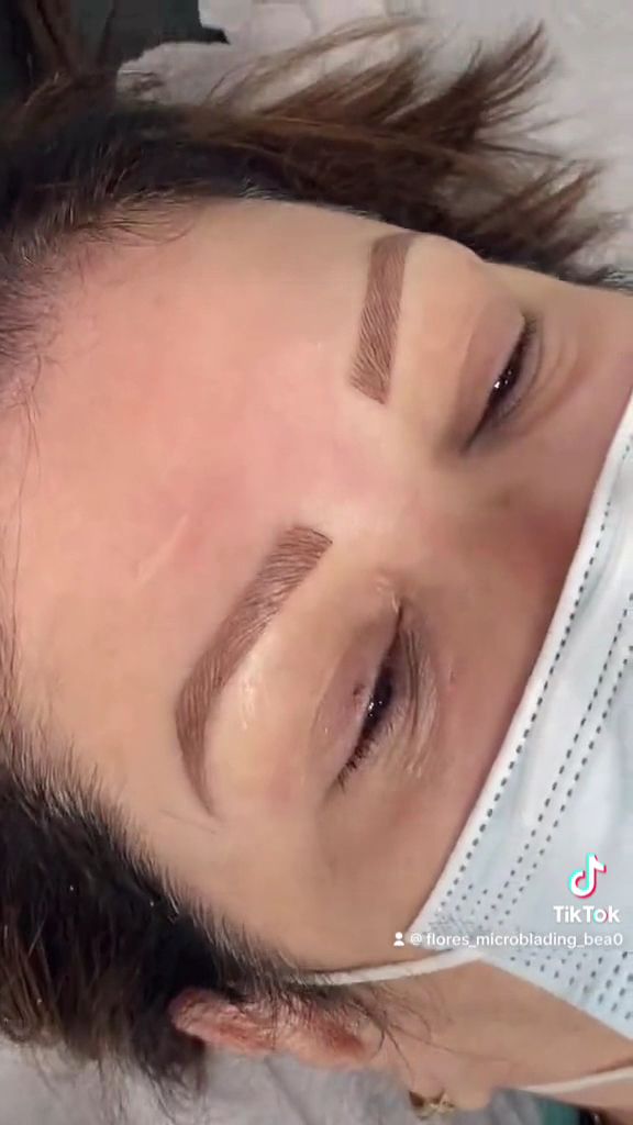 Eyebrow Tattoo result by Flores Microblading Beauty in Bronx, NY
