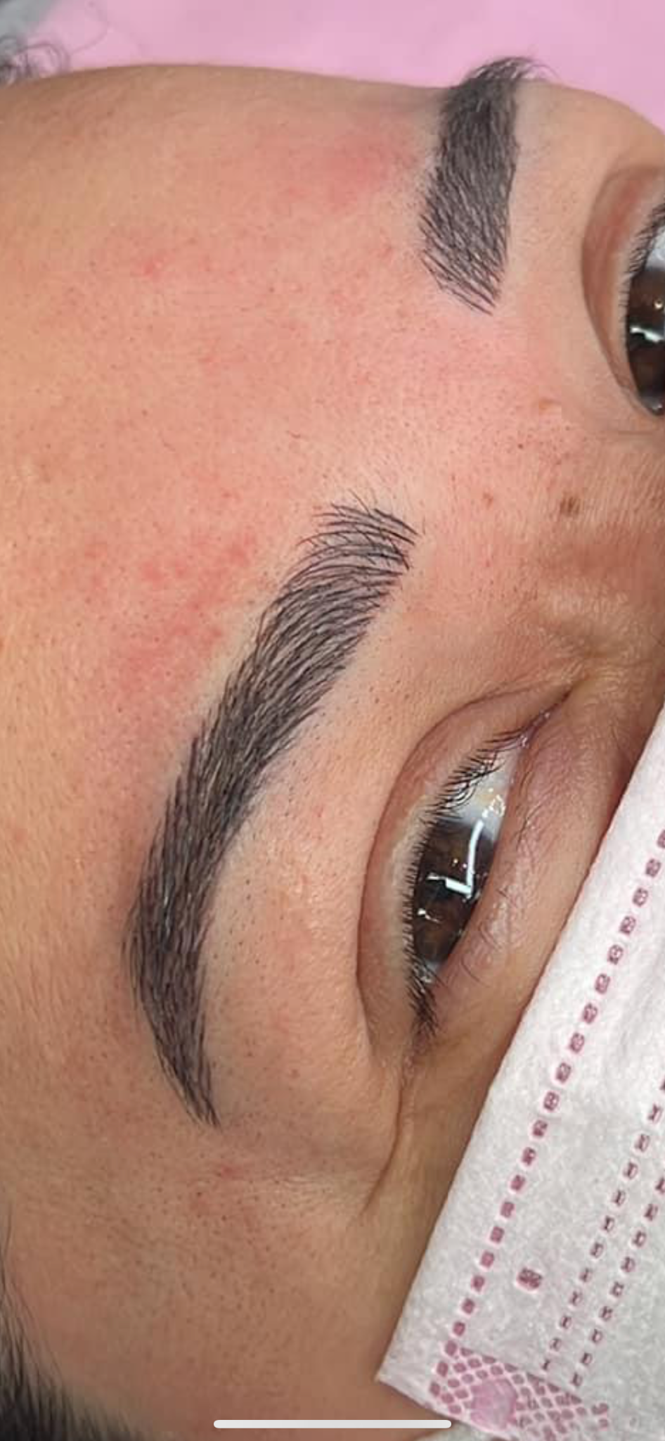 Eyebrow Tattoo result by Flores Microblading Beauty in Bronx, NY
