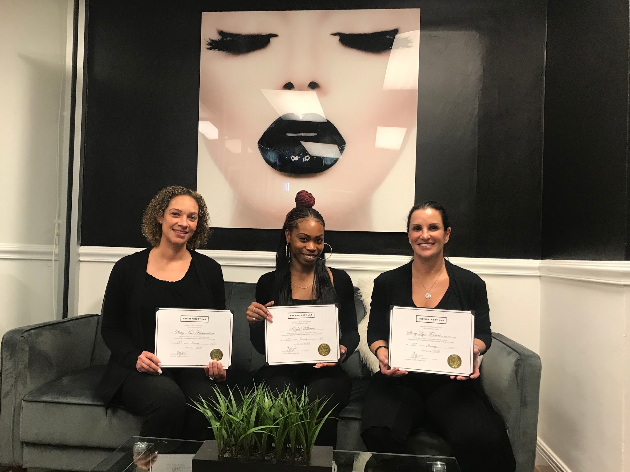 Permanent makeup work by The Refinery Lab Microblading Ombre Training Miami in Miami, FL