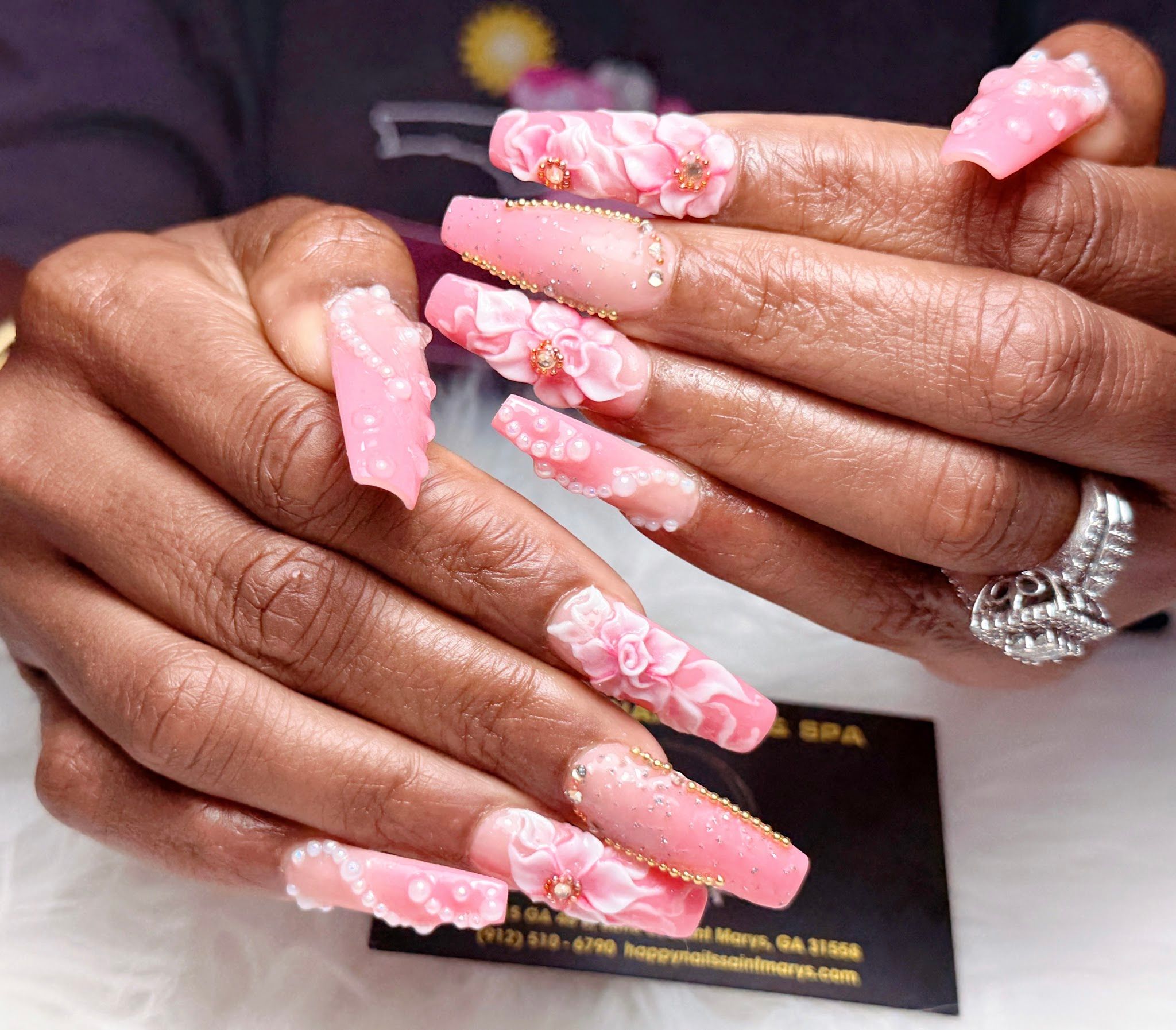 Permanent makeup work by Happy Nails Bar in St Marys, GA