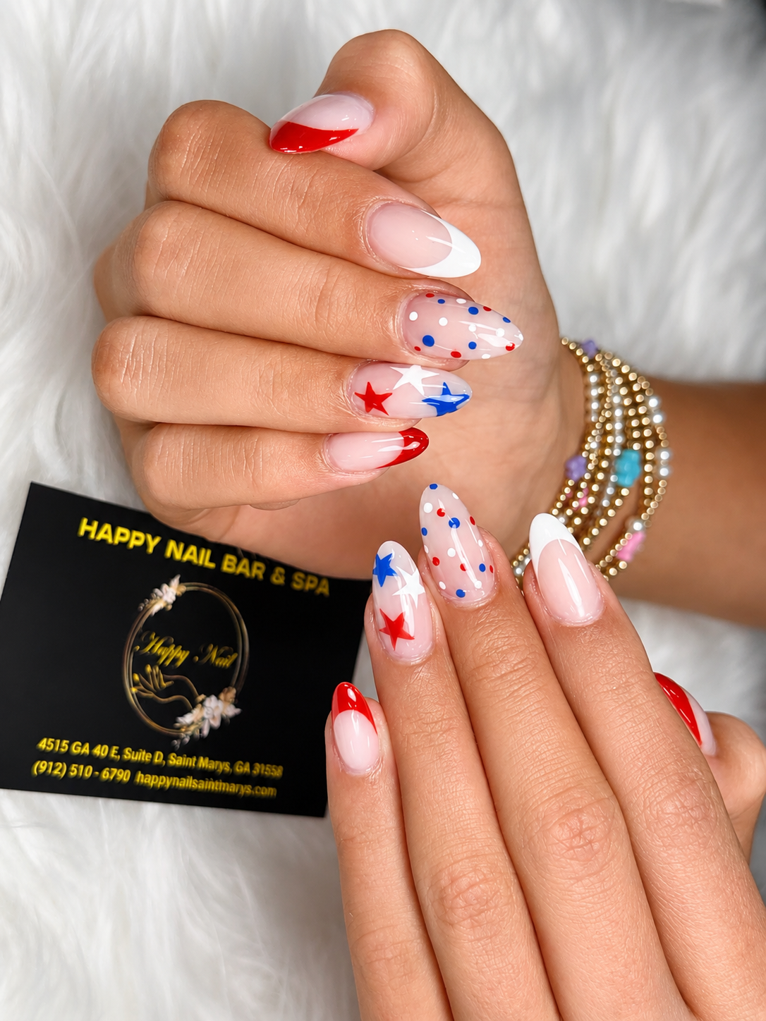 Permanent makeup work by Happy Nails Bar in St Marys, GA