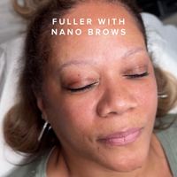 BE BROWS — permanent makeup work