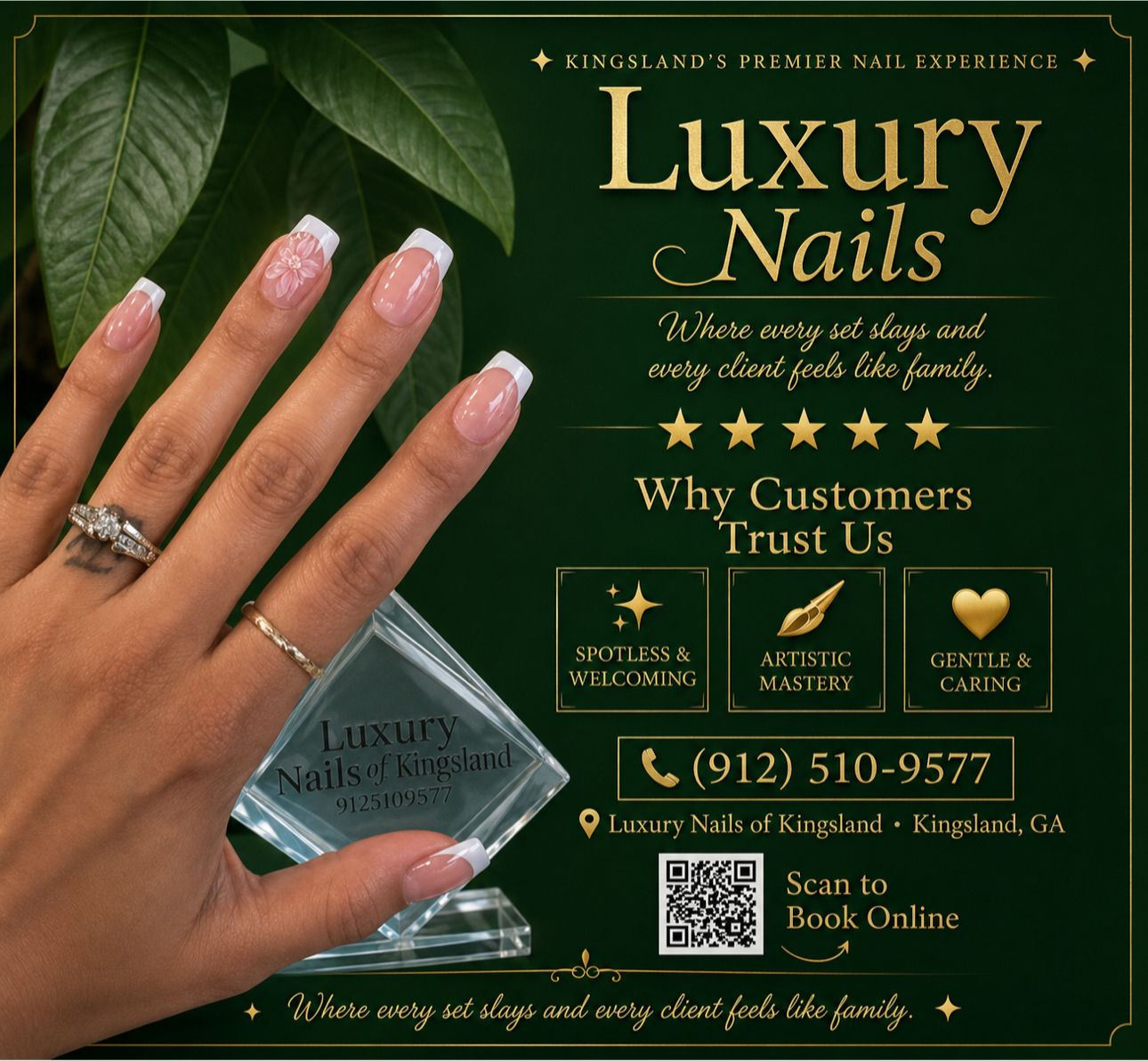 Luxury Nails & Spa Of Kingsland — permanent makeup work