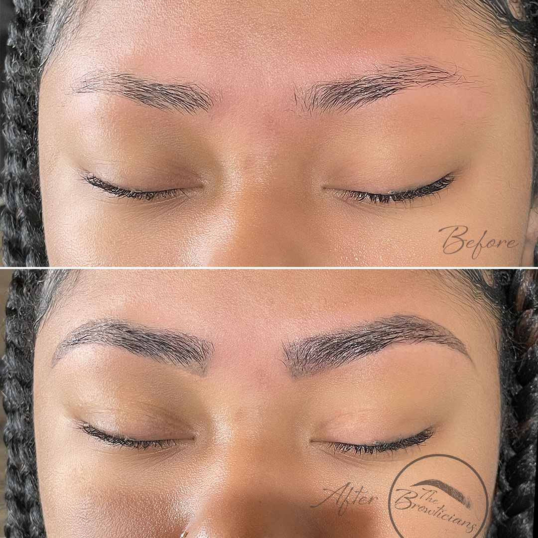 Eyebrow Tattoo result by The Browticians in Kennesaw, GA