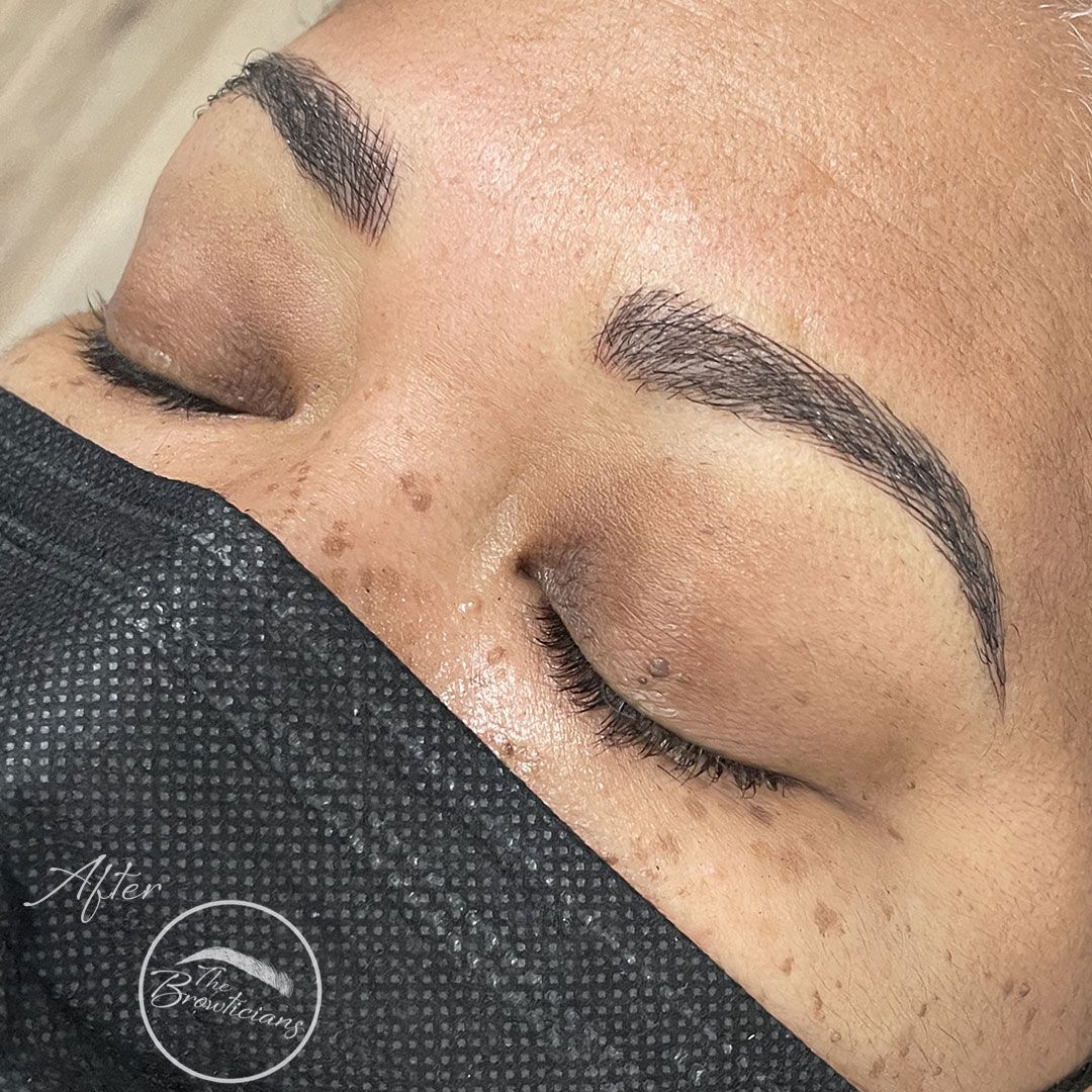 Eyebrow Tattoo result by The Browticians in Kennesaw, GA