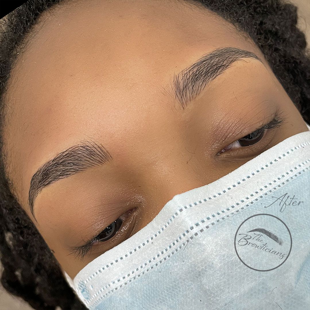 Eyebrow Tattoo result by The Browticians in Kennesaw, GA