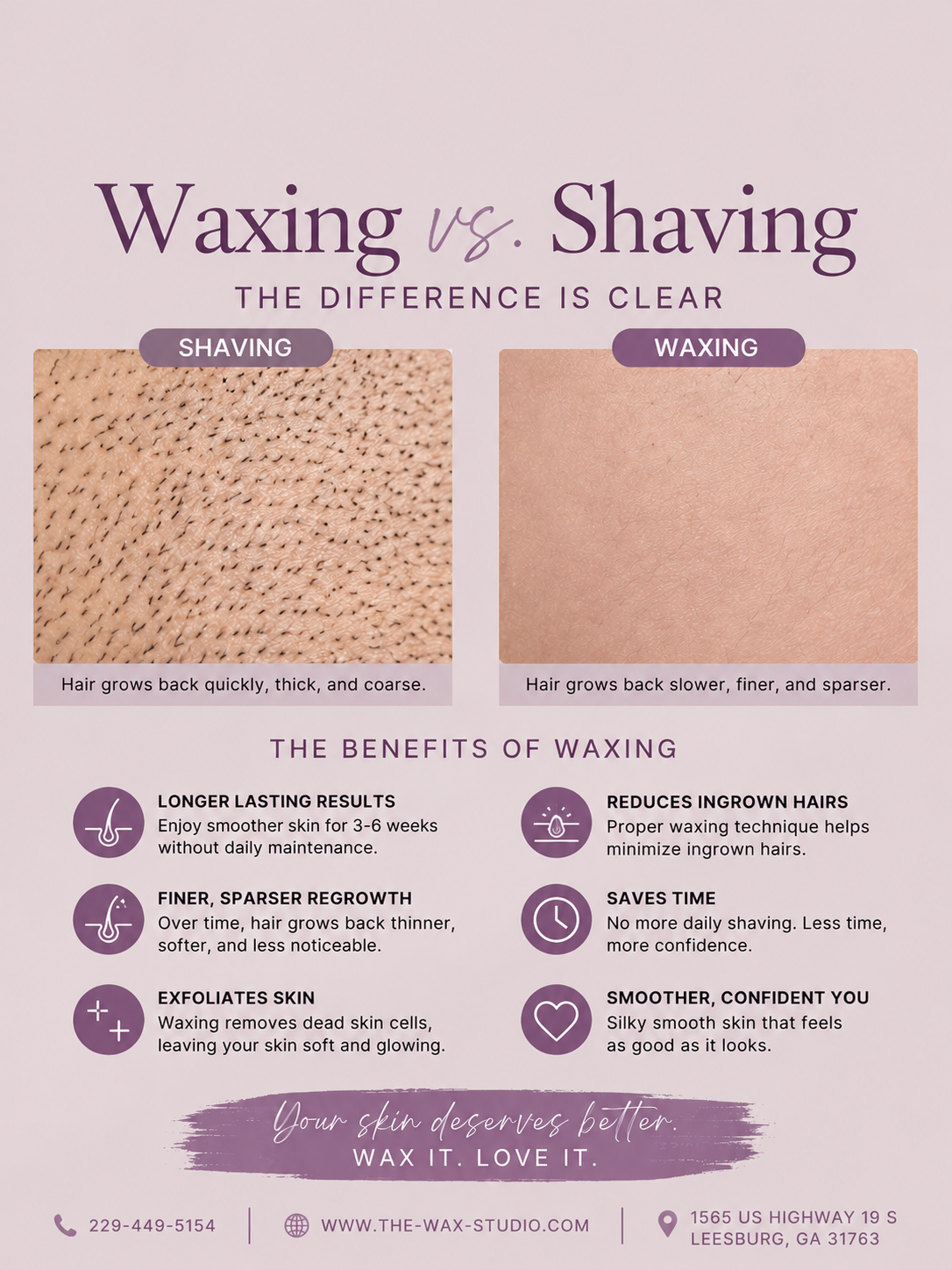 Permanent makeup work by The Wax Studio in Leesburg, GA