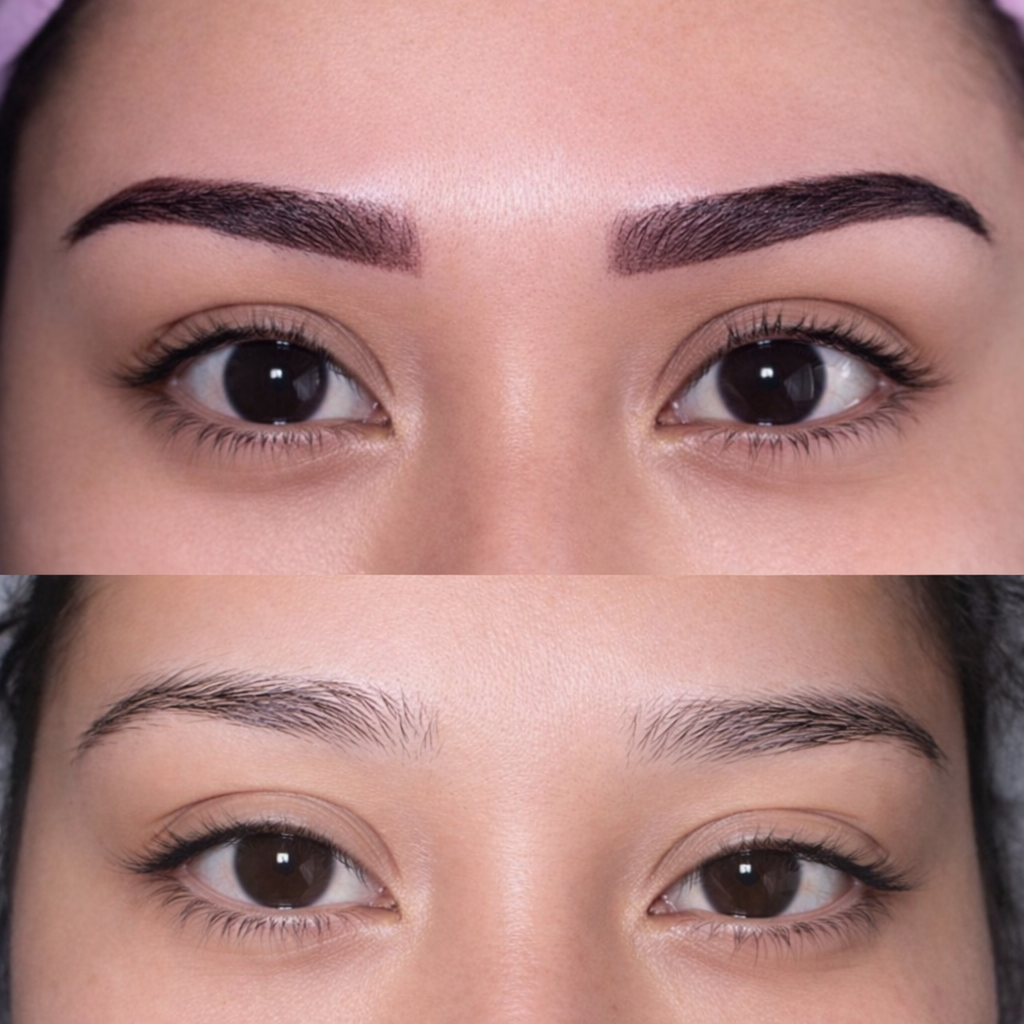 Marbella Servicios de Cejas — permanent makeup work