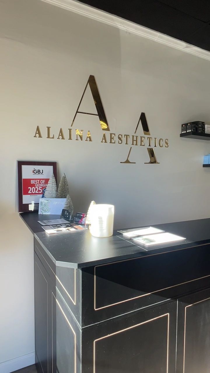 Permanent makeup work by Alaina Aesthetics in Thomasville, GA