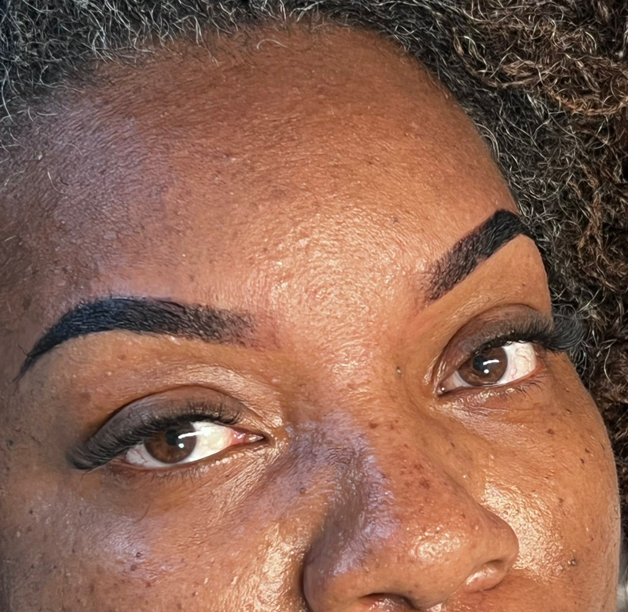 Eyebrow Tattoo result by Alaina Aesthetics in Thomasville, GA