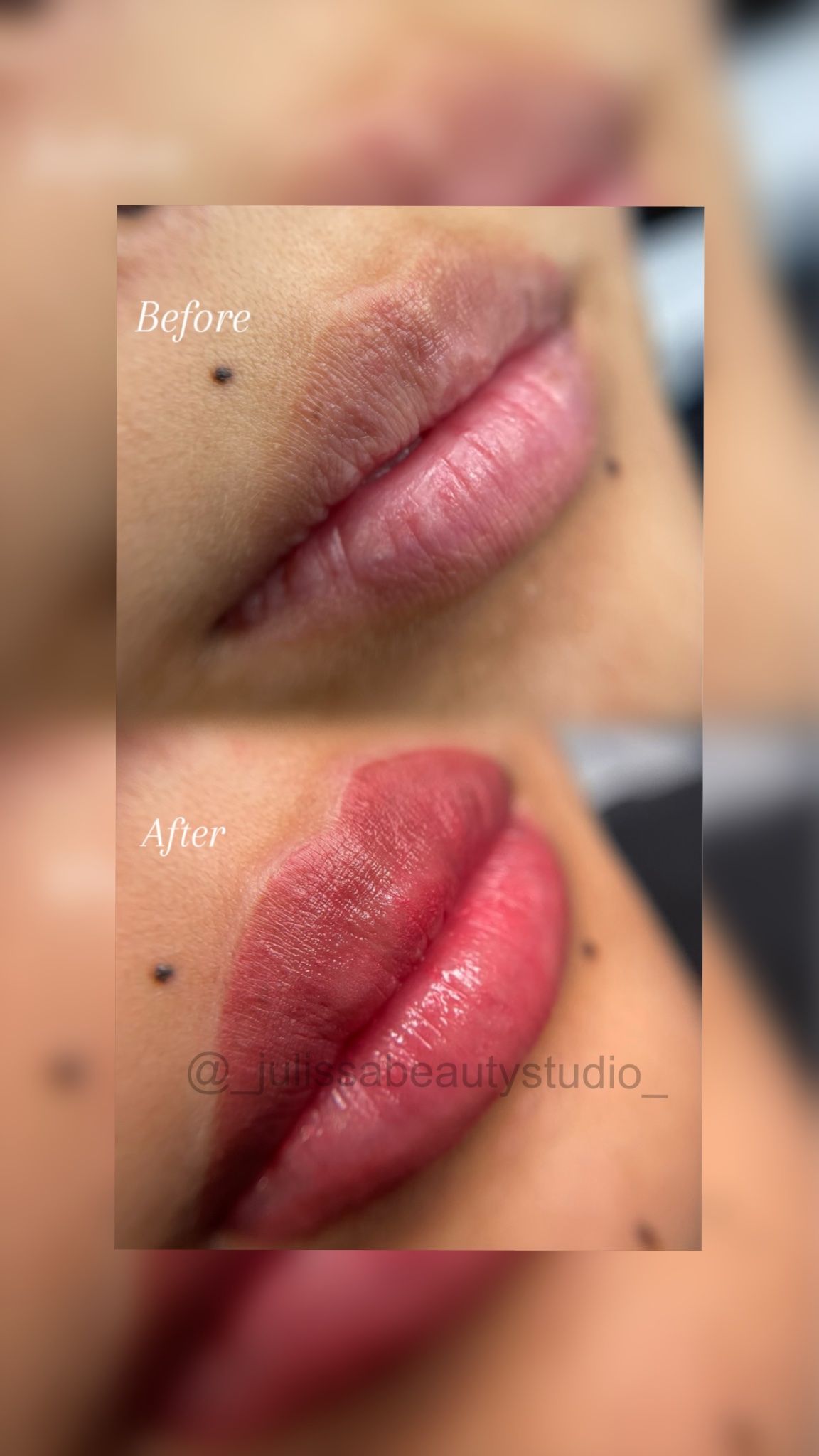 Permanent makeup work by Julissa Beauty Studio in Johns Creek, GA