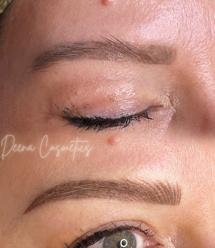 Permanent makeup work by Deena Cosmetics Sylva Studio in Sylva, NC
