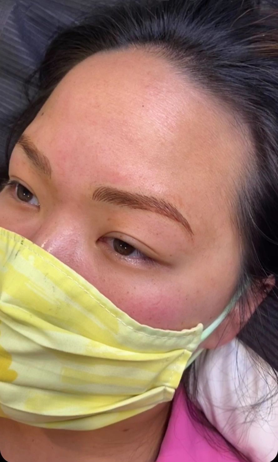 Eyebrow Tattoo result by TalíRose Aesthetics in Savannah, GA