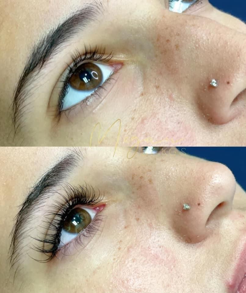 Permanent makeup work by KG’s Lash & Brow Bar in Columbus, GA