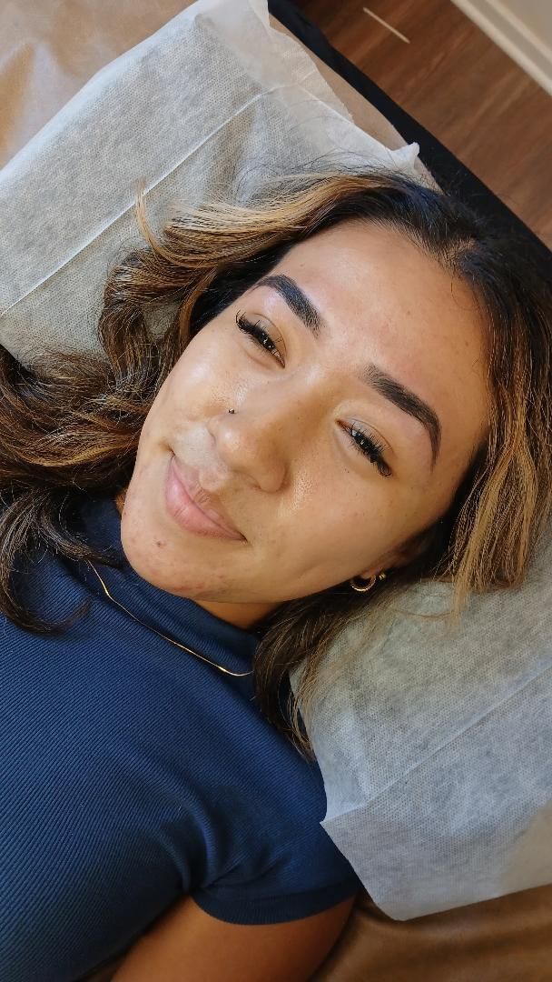 Eyebrow Tattoo result by Go Bare Wax and Brow Studio in Columbus, GA
