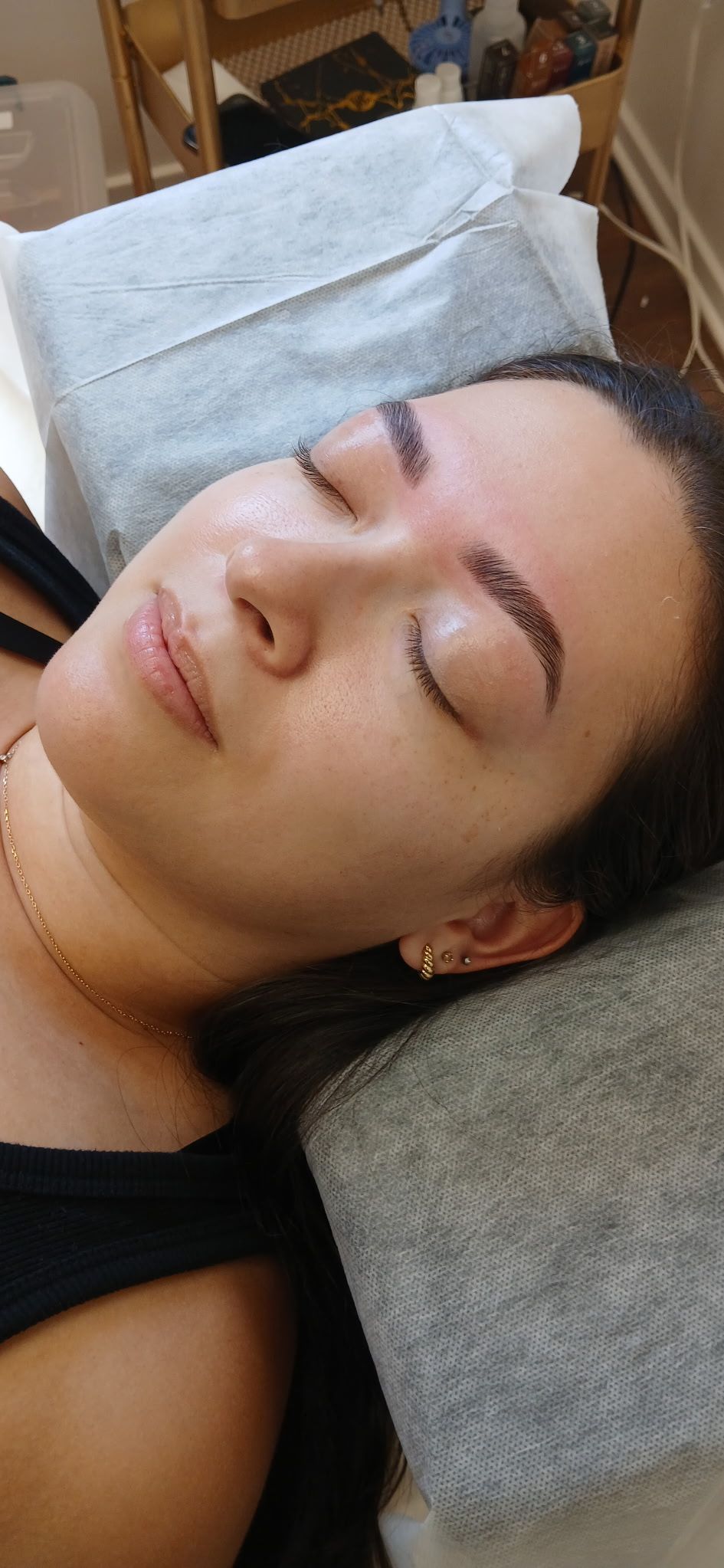 Eyebrow Tattoo result by Go Bare Wax and Brow Studio in Columbus, GA