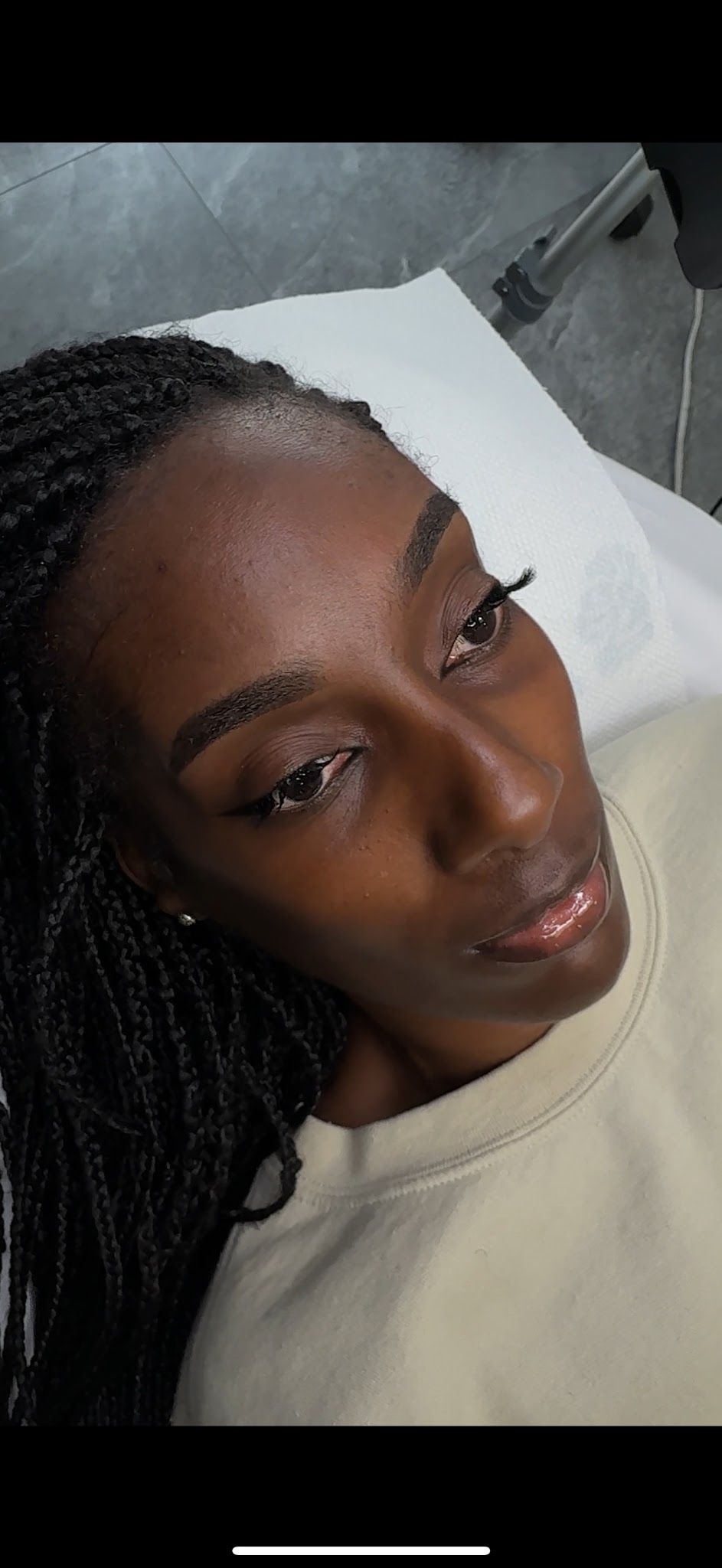 Eyebrow Tattoo result by Lush Haus Studio | Brows + Lashes in Buford, GA