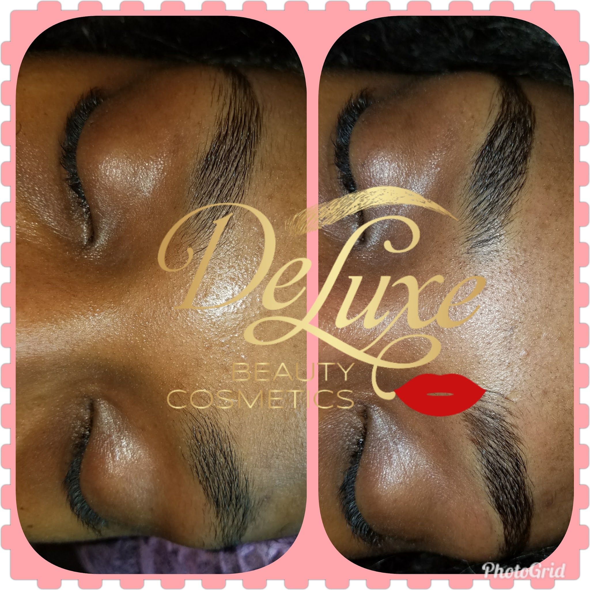 Eyebrow Tattoo result by DeLuxe Beauty Cosmetics in South Fulton, GA