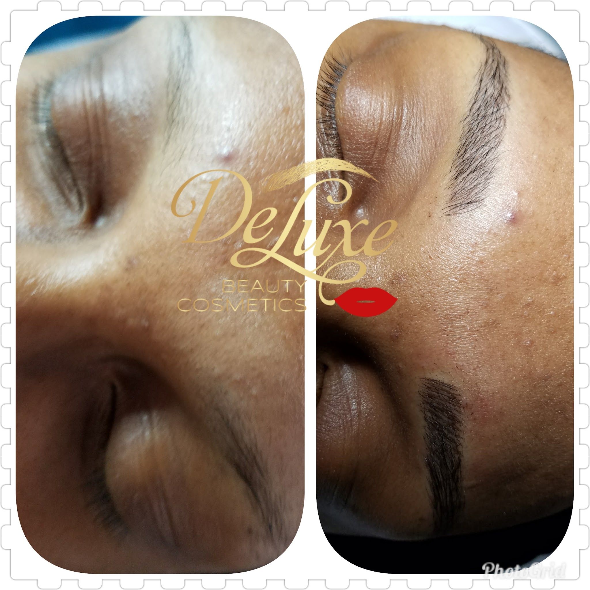 Eyebrow Tattoo result by DeLuxe Beauty Cosmetics in South Fulton, GA