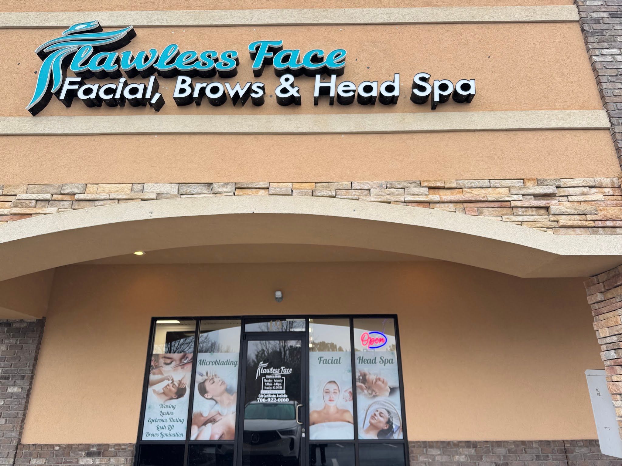 Permanent makeup work by Flawless Face in Evans, GA