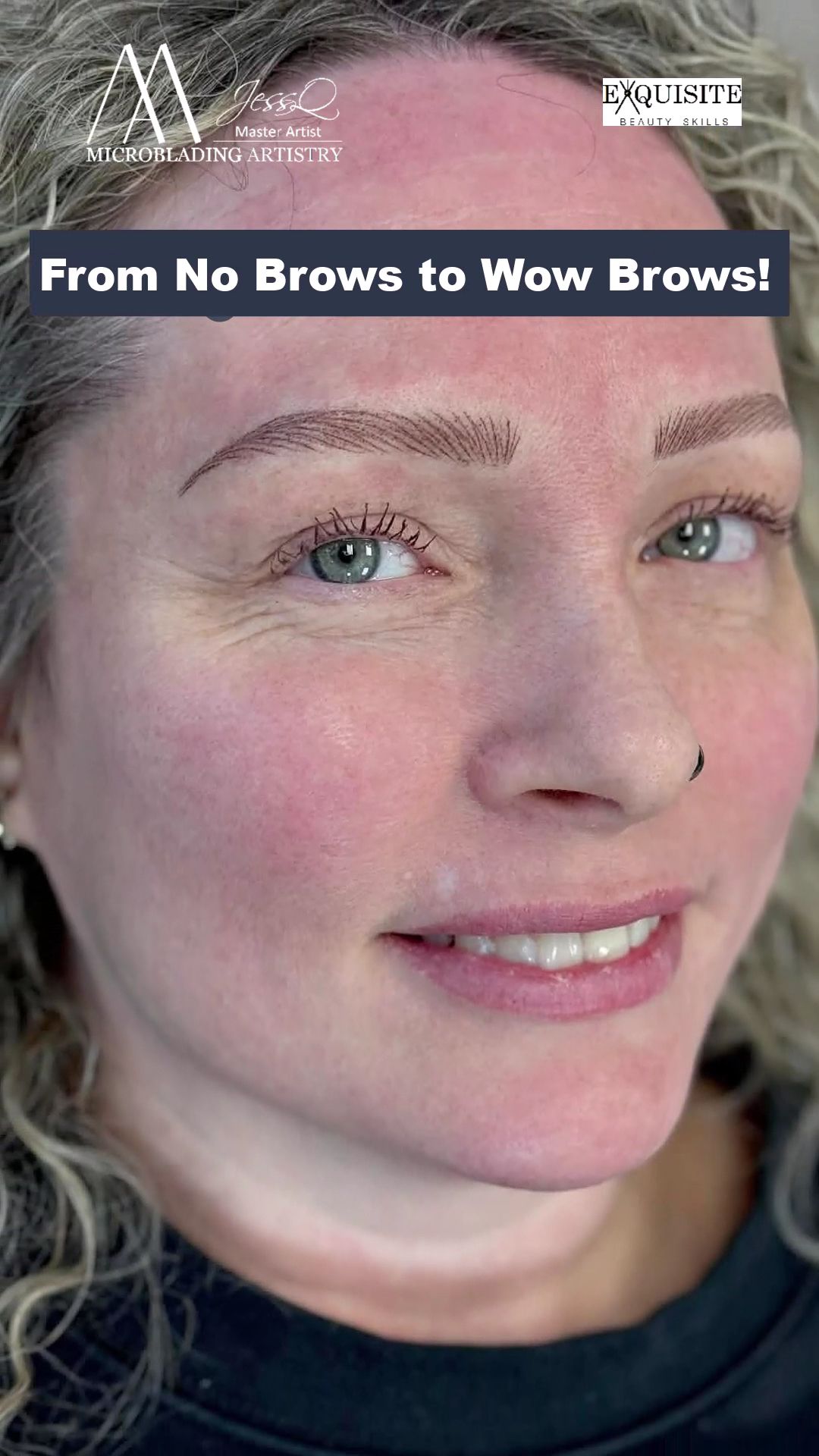 Eyebrow Tattoo result by Microblading Artistry Premier Studio in Sugar Hill, GA