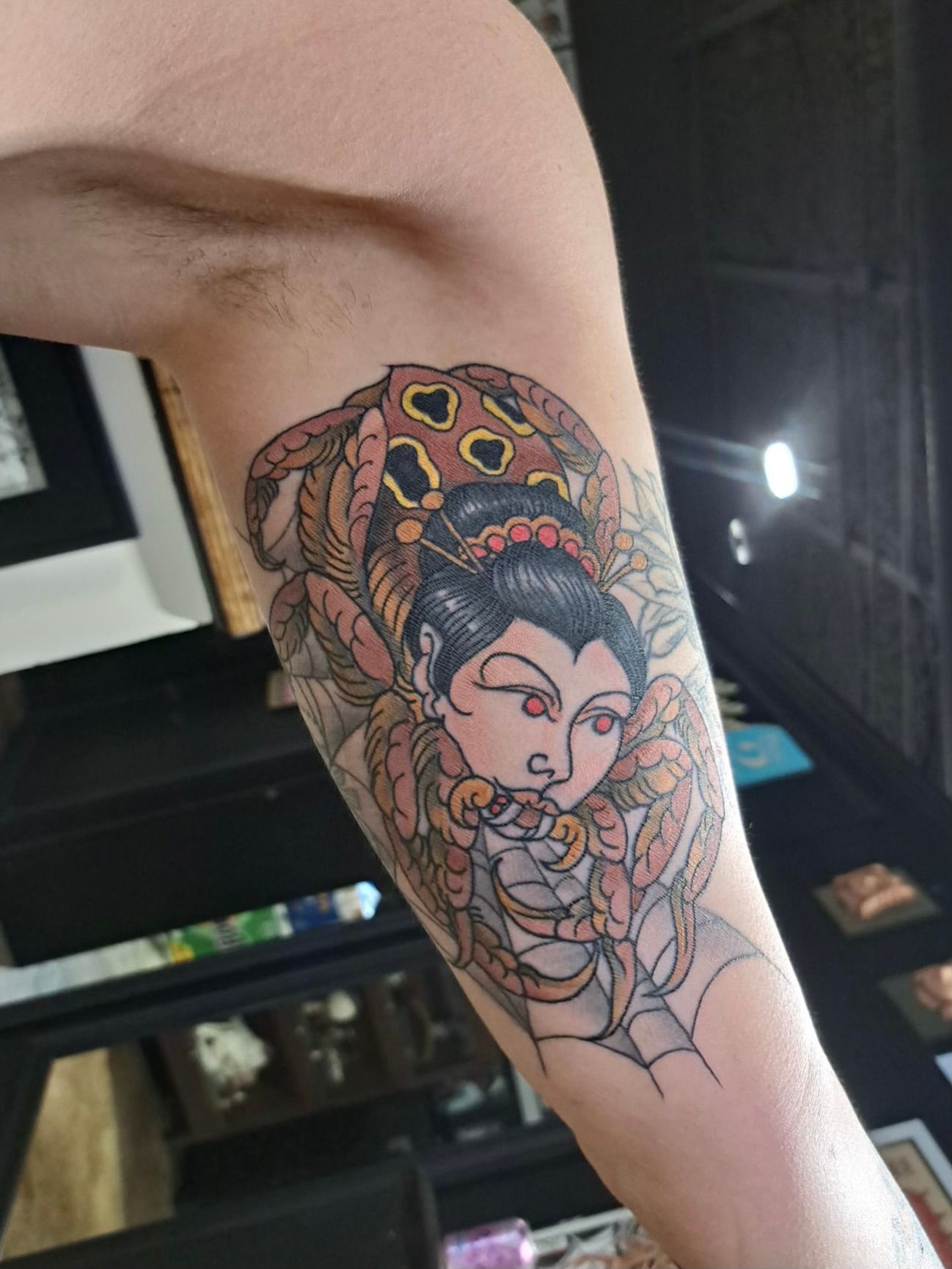 Permanent makeup work by Golden Dagger Tattoo Club in Bonaire, GA