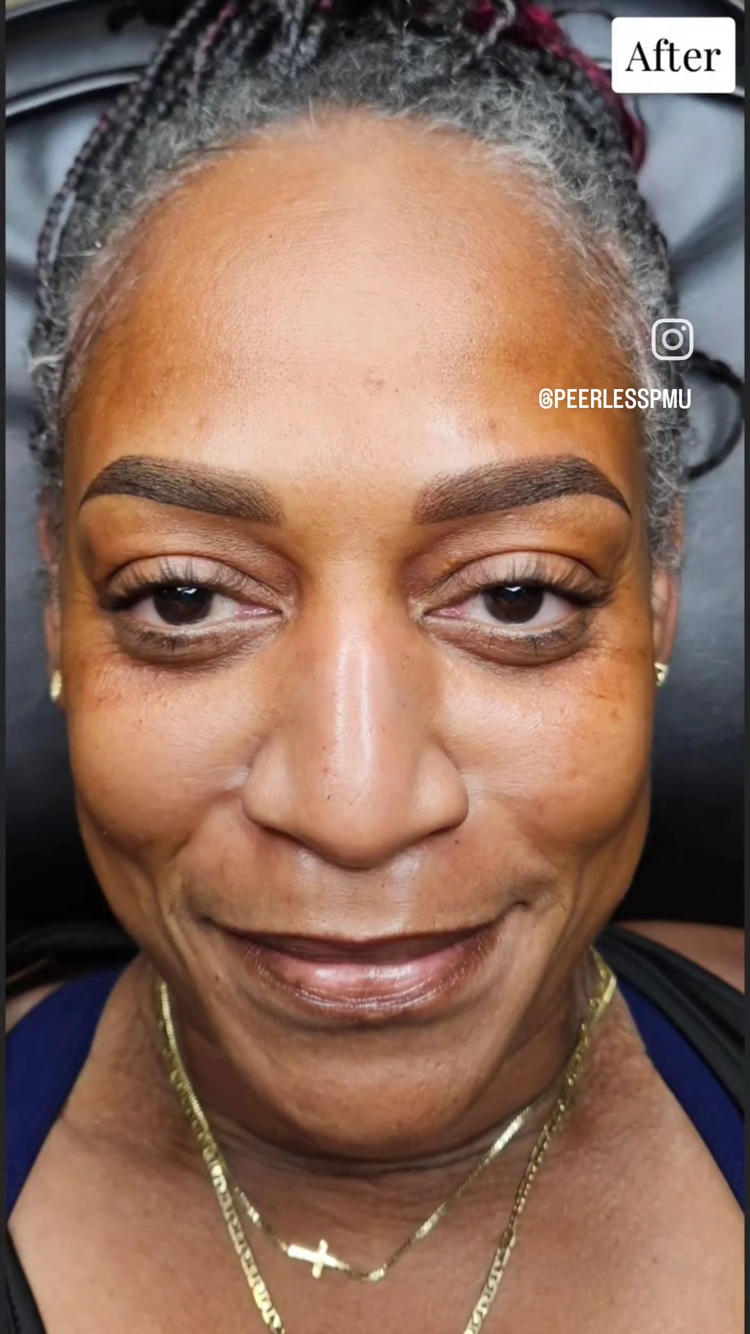 Eyebrow Tattoo result by Peerless PMU | Microblading Hinesville GA in Hinesville, GA