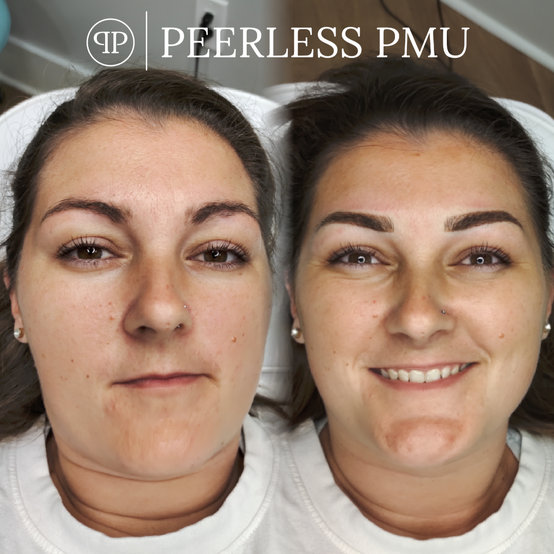 Eyebrow Tattoo result by Peerless PMU | Microblading Hinesville GA in Hinesville, GA