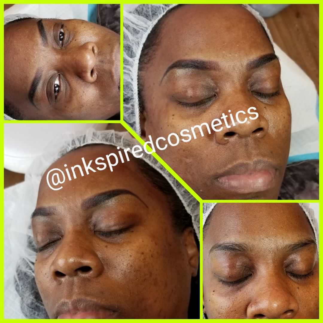 Eyebrow Tattoo result by INKspired Cosmetics - Microblading & Permanent Makeup Clinic in Tucker, GA