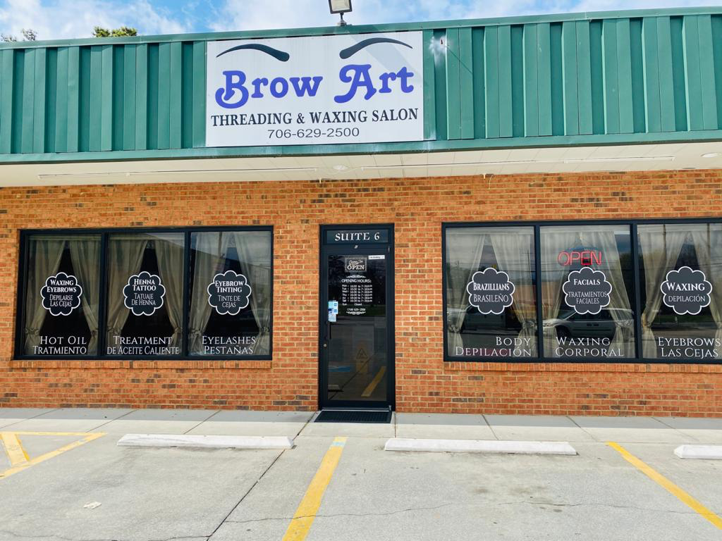 Permanent makeup work by Brow Art Threading Salon in Calhoun, GA