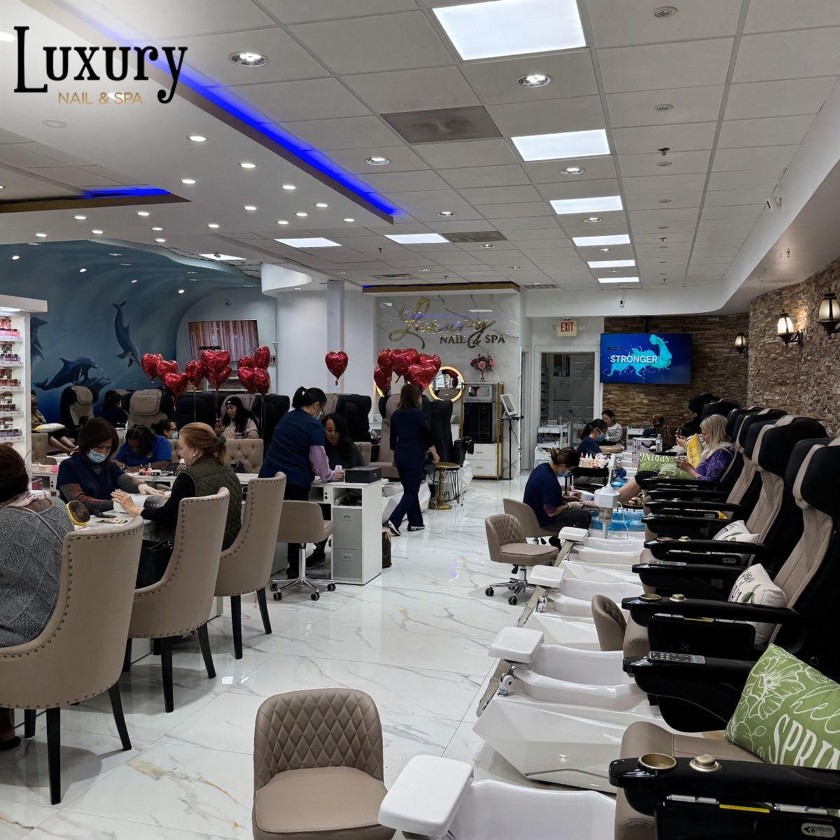 Permanent makeup work by LUXURY NAIL & SPA in Snellville, GA