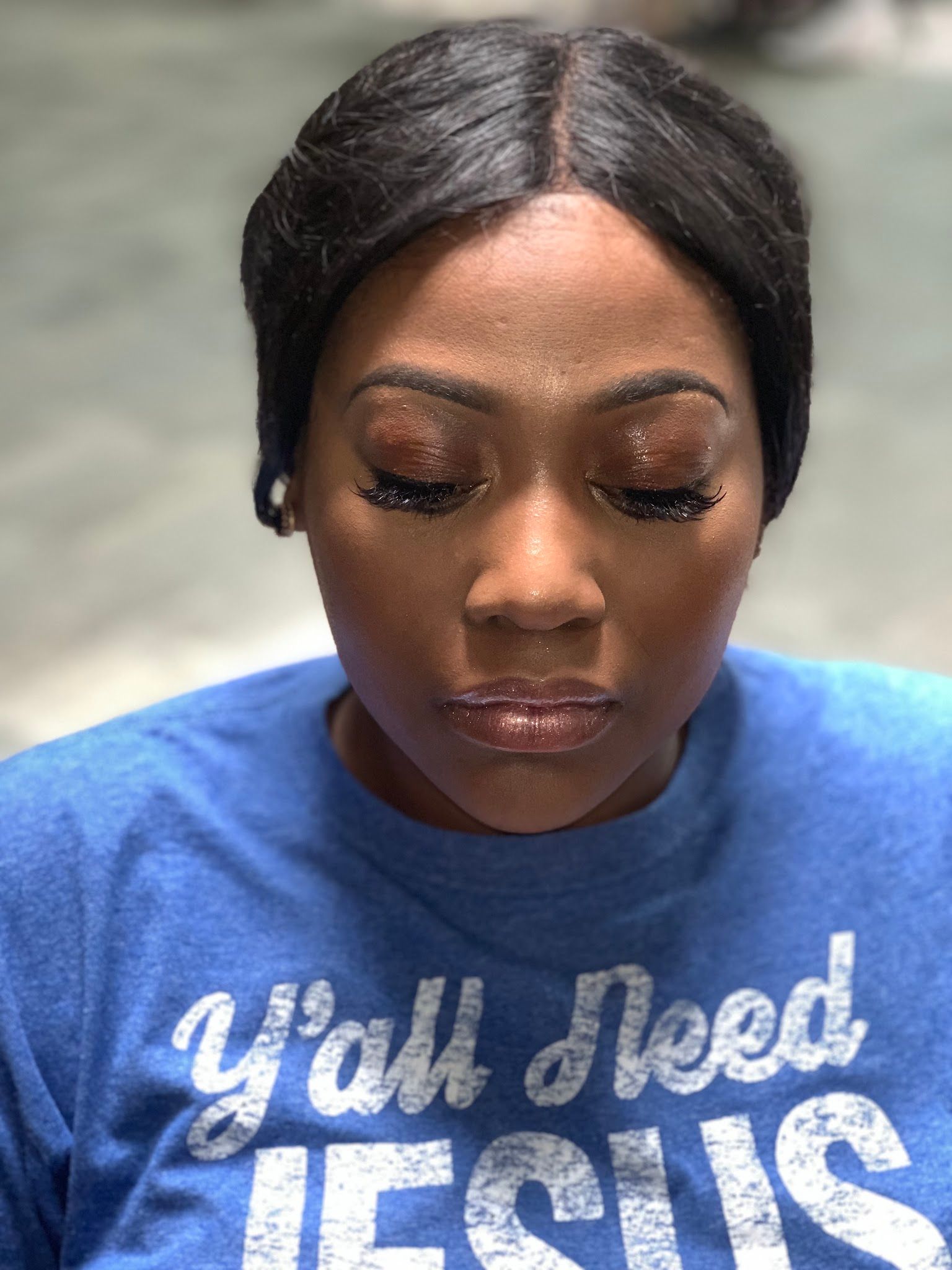 Permanent makeup work by K. Nicole Beauty in Albany, GA