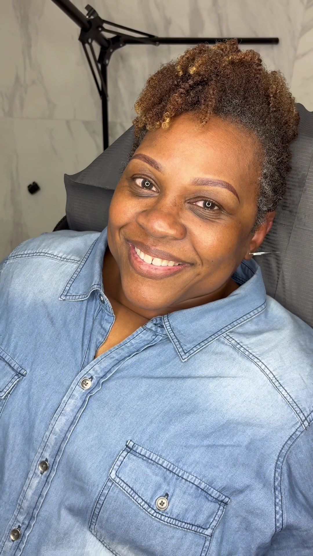Permanent makeup work by Ombre Beauty Co - Atlanta Melanin Permanent Makeup Specialist - Mardasha in Marietta, GA