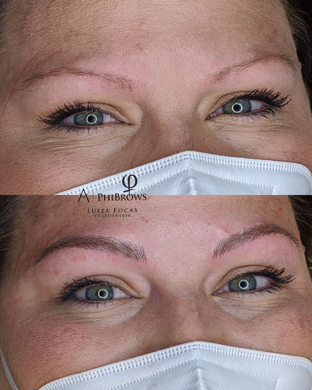 Eyebrow Tattoo result by Luiza Brows in Atlanta, GA