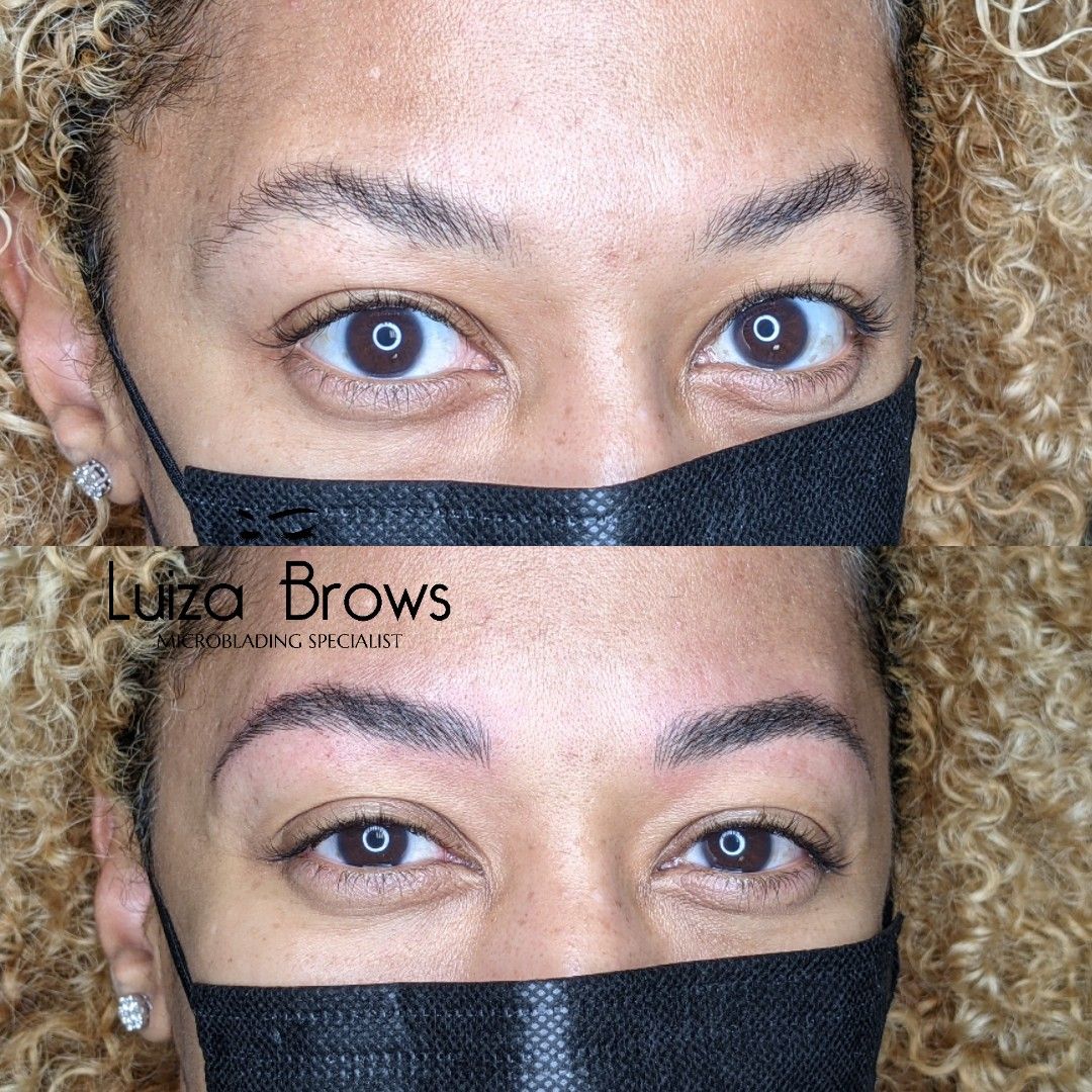 Eyebrow Tattoo result by Luiza Brows in Atlanta, GA